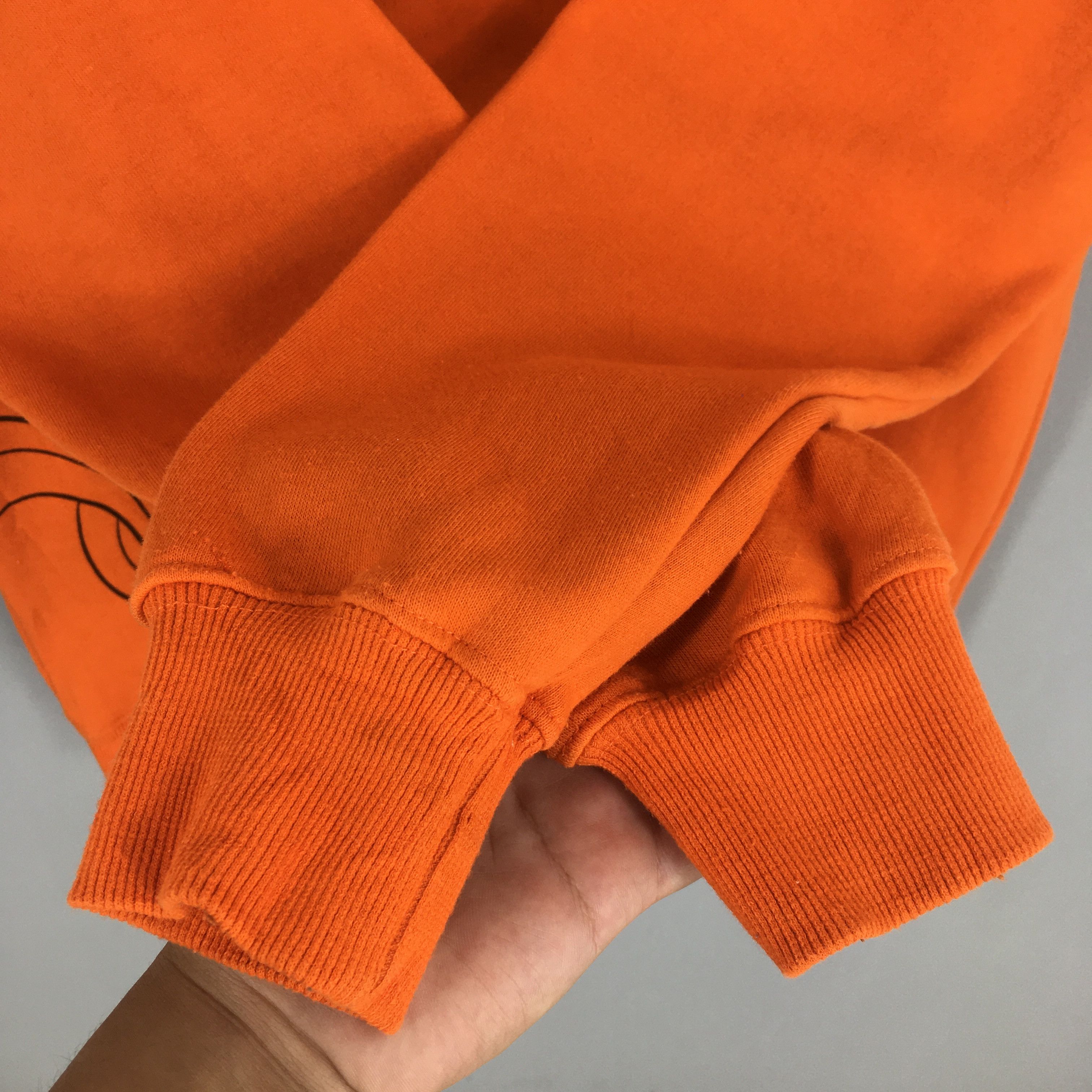 Japanese Brand × Vintage Vintage Fish Koi Sukajan Japan Orange Sweatshirt Large Size US L / EU 52-54 / 3 - 4 Thumbnail