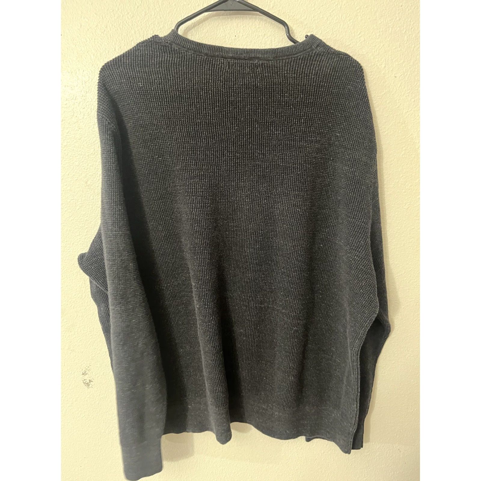 Gap VINTAGE Gap Sweater Mens Gray XXL Pullover Fleece Crew Neck Knit 2XL Regular Fit for Golf Walking US Theme Size US XXL / EU 58 / 5 - 3 Thumbnail