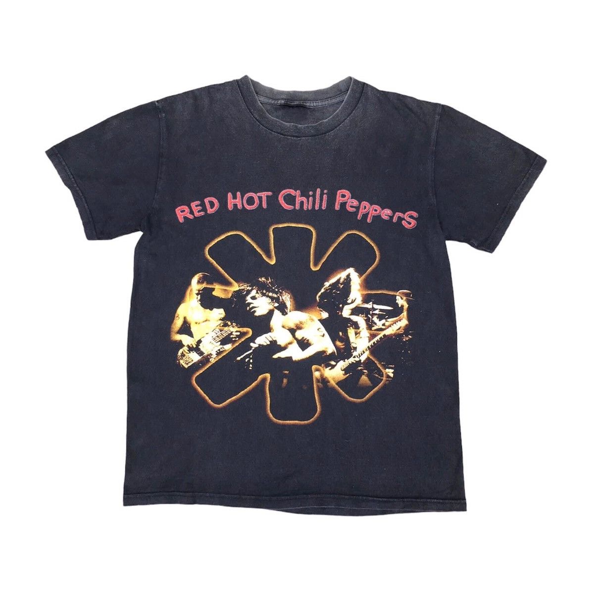 Image of Band Tees x Vintage Red Hot Chili Peppers in Black, Men's (Size Small)