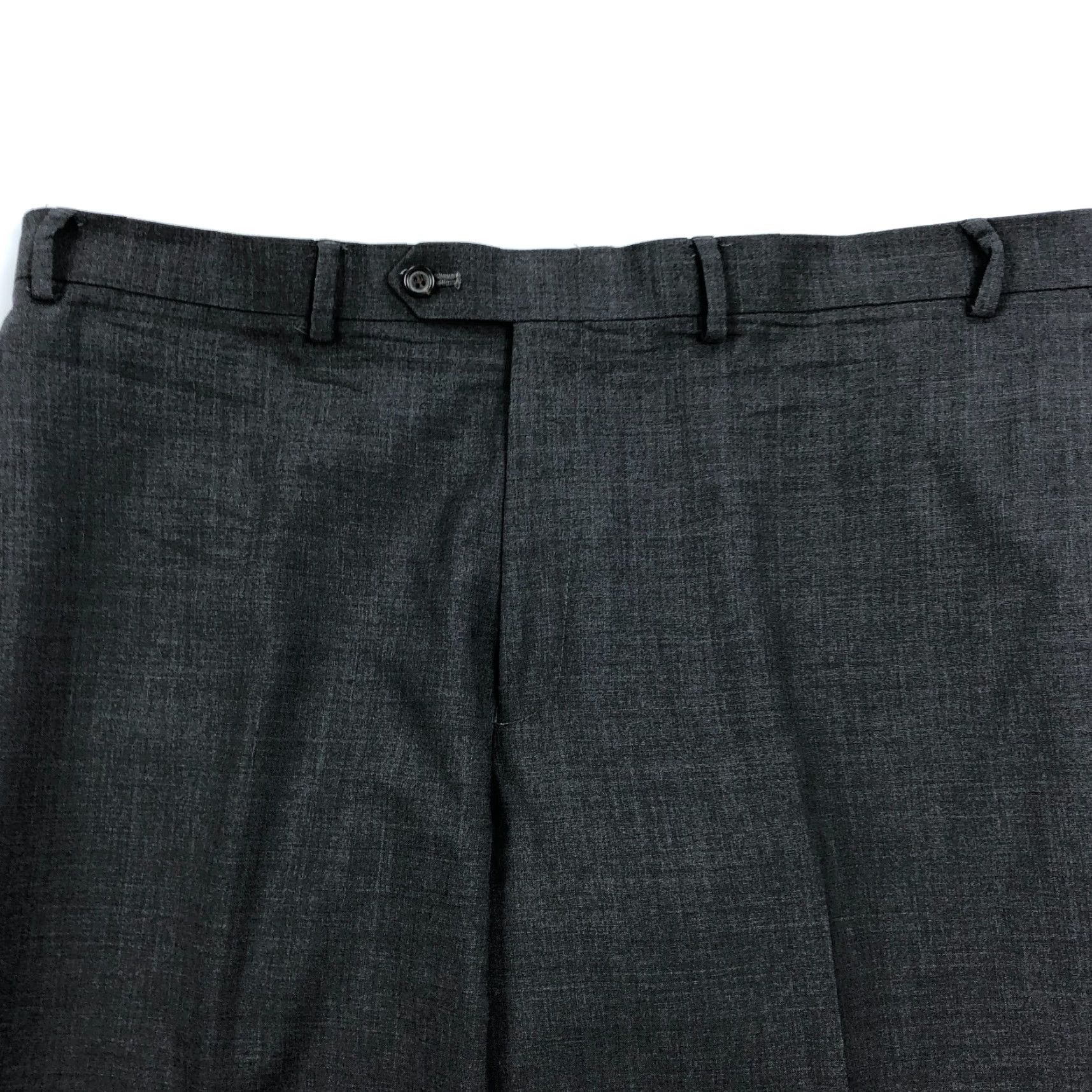 Ralph Lauren VINTAGE? No. Ralph Lauren Dress Pants Mens 40x30 Gray 100% Wool Total Comfort Dress Pants Regular Mens Gray Wool 40 30 City Preppy Ready? Size US 40 / EU 56 - 5 Thumbnail