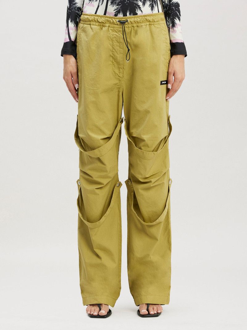 Palm Angels o1y1125 Sweatpant in Green Size 26" / US 2 / IT 38 - 2 Thumbnail