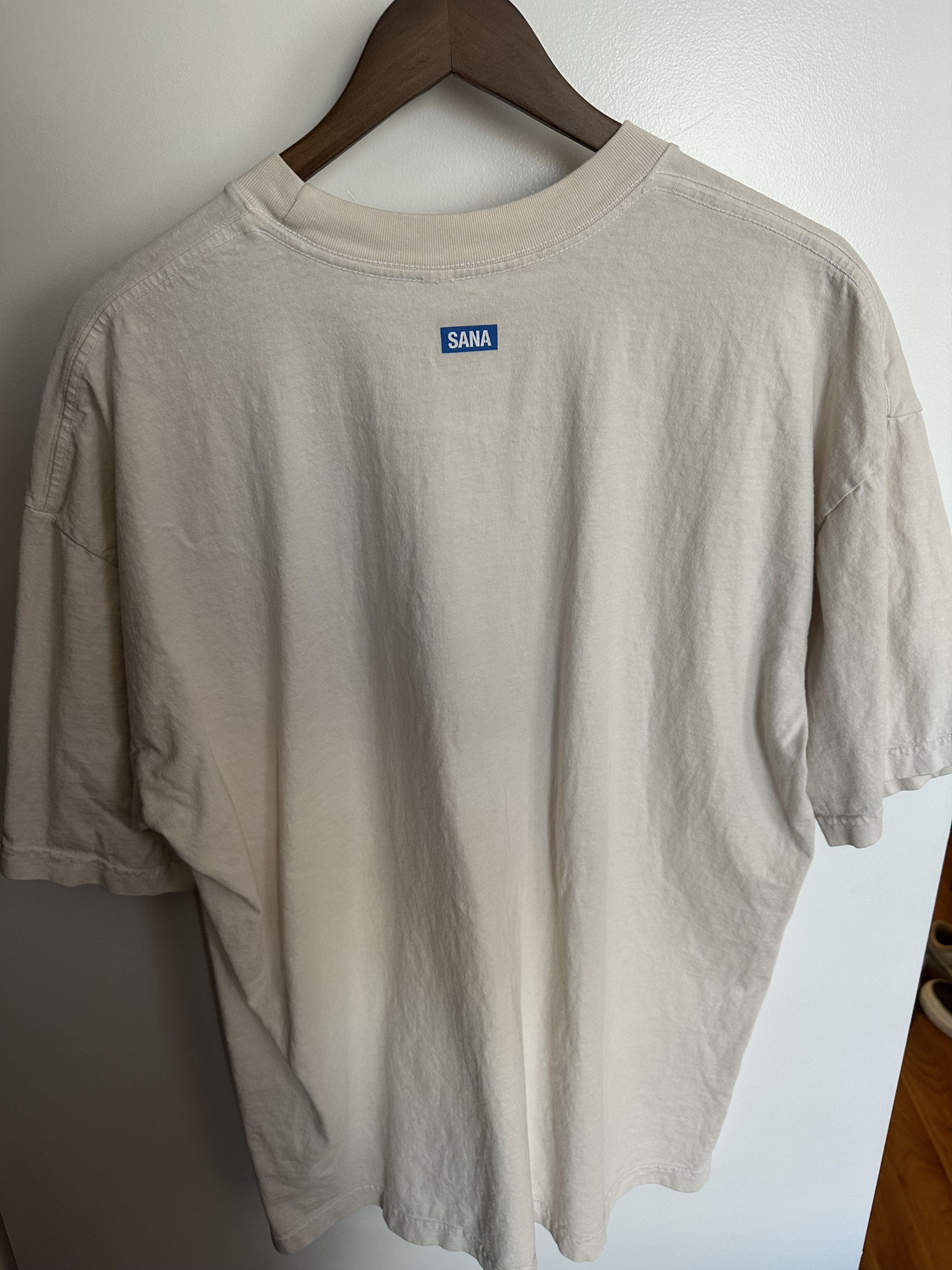 SANA Sana Detroit Lions The North T Shirt Cream Size US XL / EU 56 / 4 - 2 Thumbnail