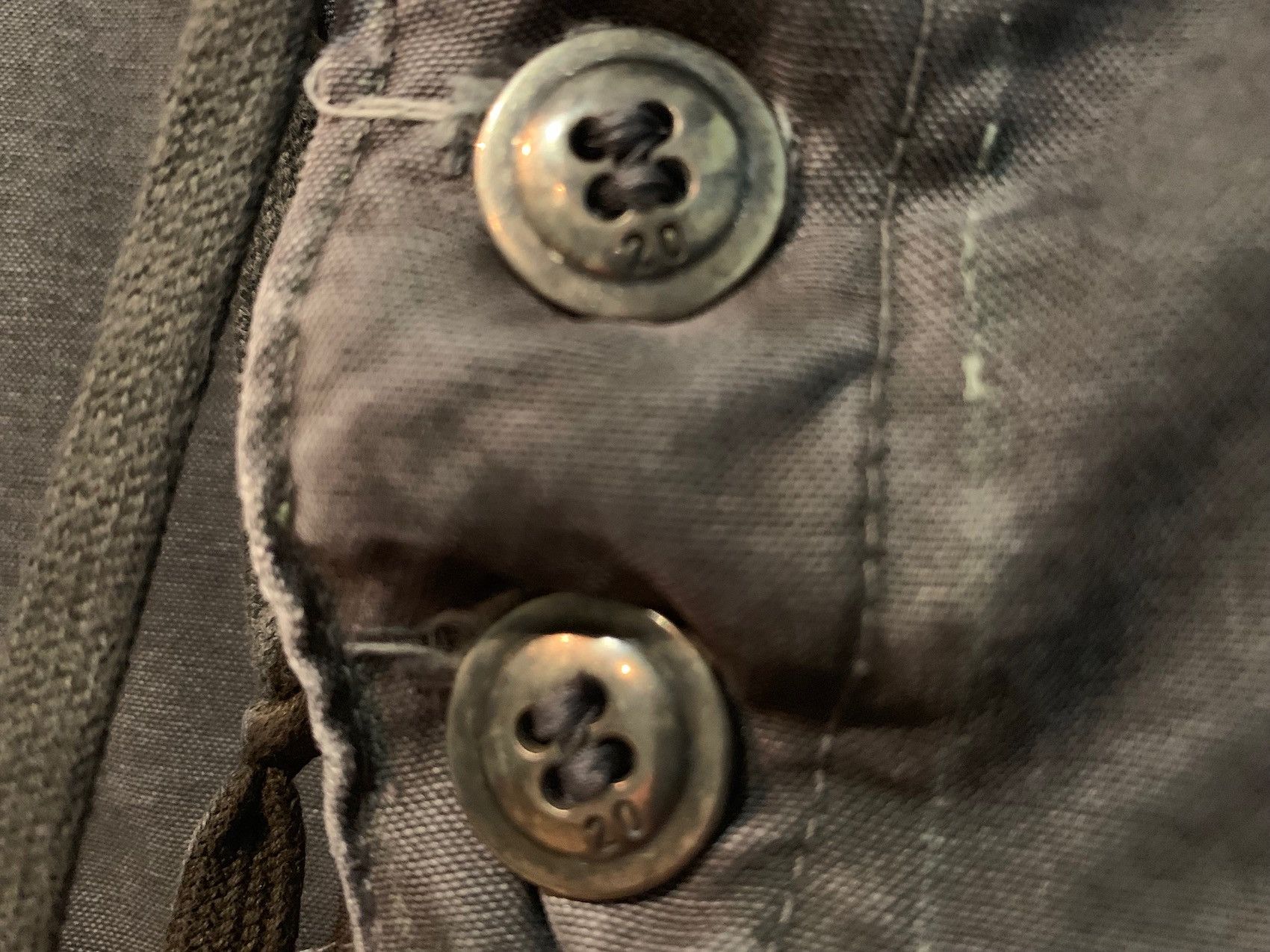 Greg Lauren Pant 50/50 Army Terry Size US 36 / EU 52 - 4 Thumbnail
