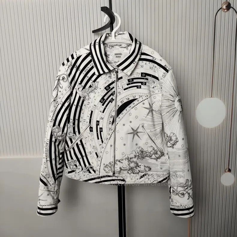 Hermes Hermes Short Silk Jacket Size XS / US 0-2 / IT 36-38 - 1 Thumbnail