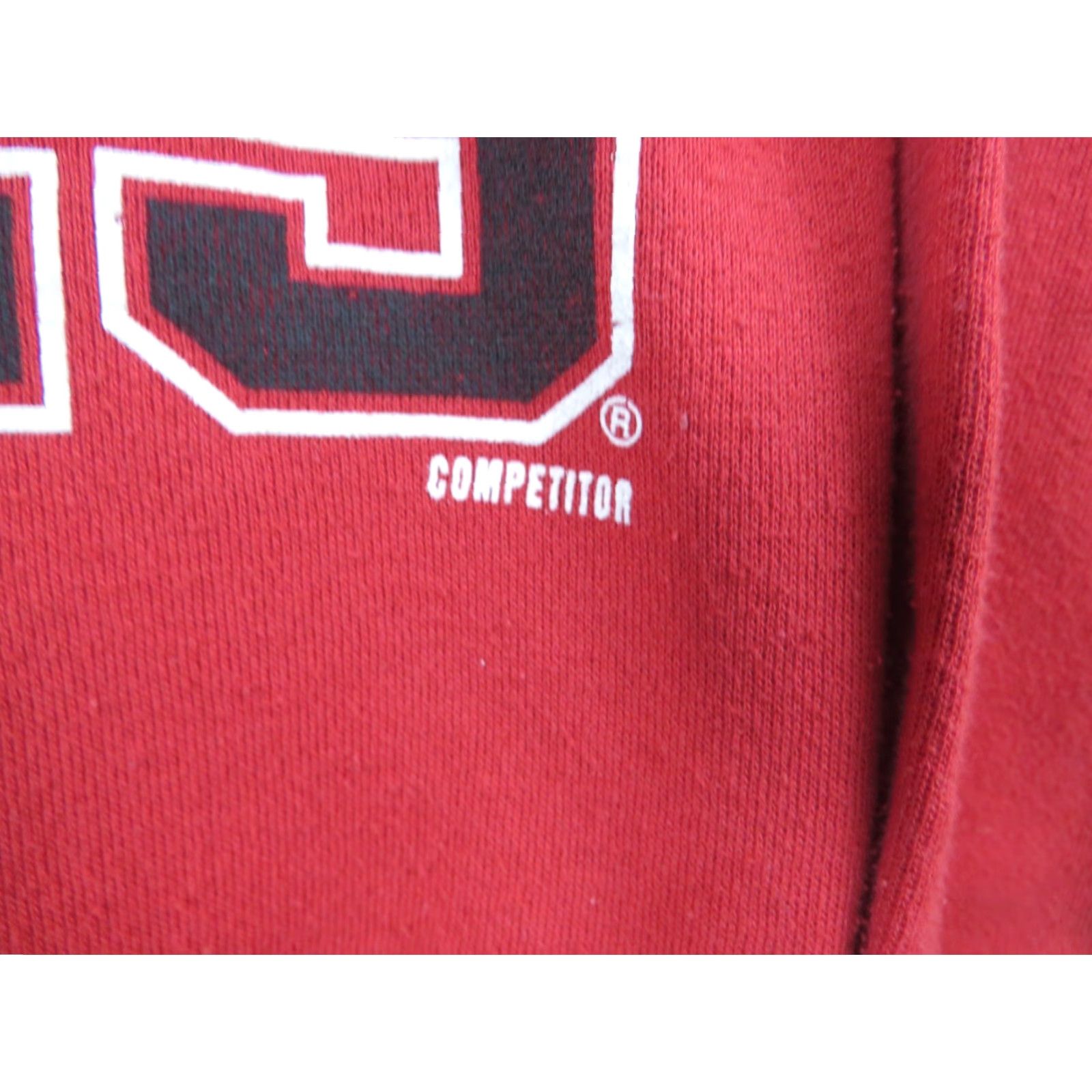 Champion VINTAGE Champion Sweatshirt Chicago Bulls Michael Jordan Era Red L Men Crew Neck Long Sleeve Pullover 90s USA Basketball Size US L / EU 52-54 / 3 - 6 Thumbnail