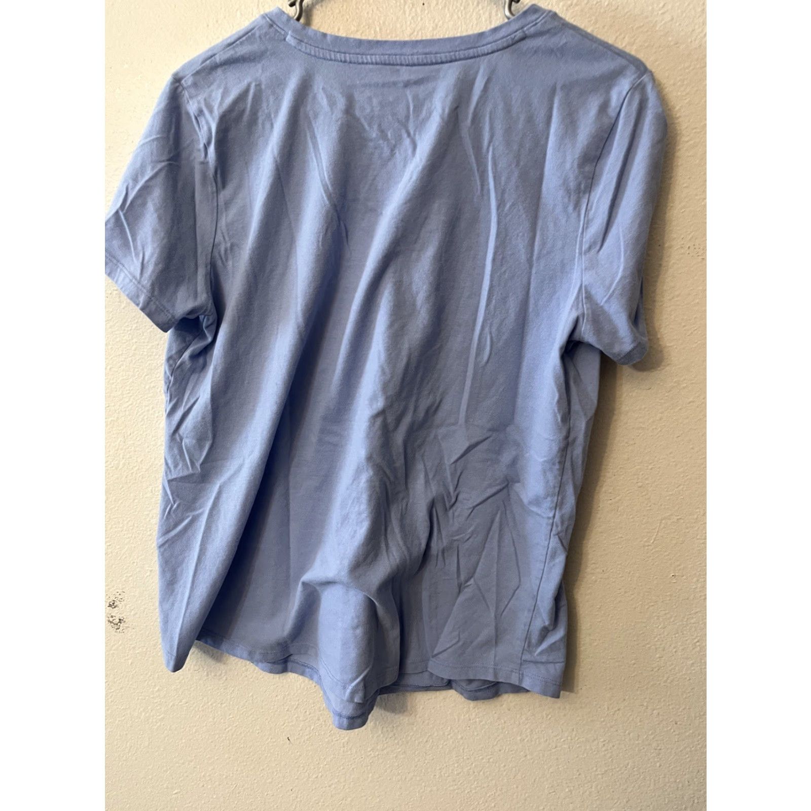 Vintage Sonoma Pajama Top Shirt Womens Large Blue Sleep All Day pjs Set Size L / US 10 / IT 46 - 3 Thumbnail