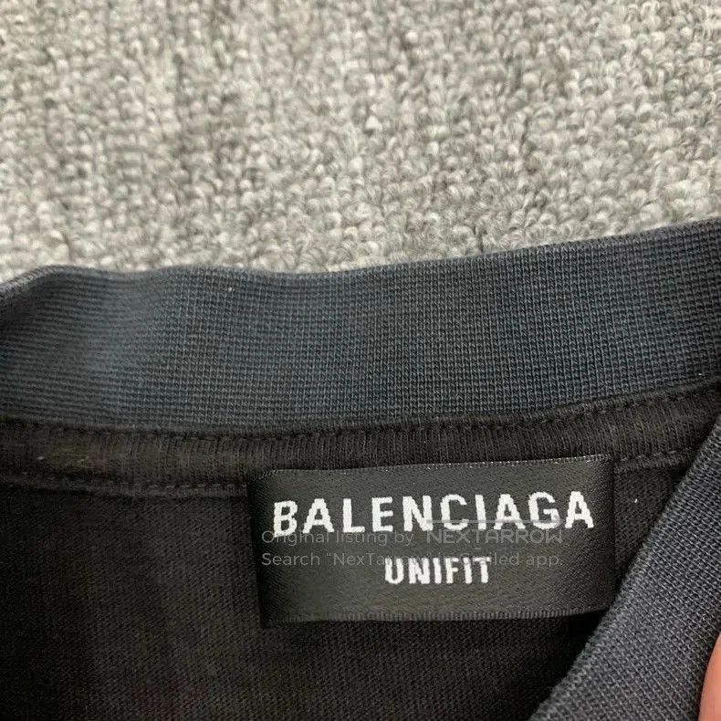 Balenciaga Balenciaga Inverted Logo Long Sleeve. Size US XXS / EU 40 - 3 Thumbnail