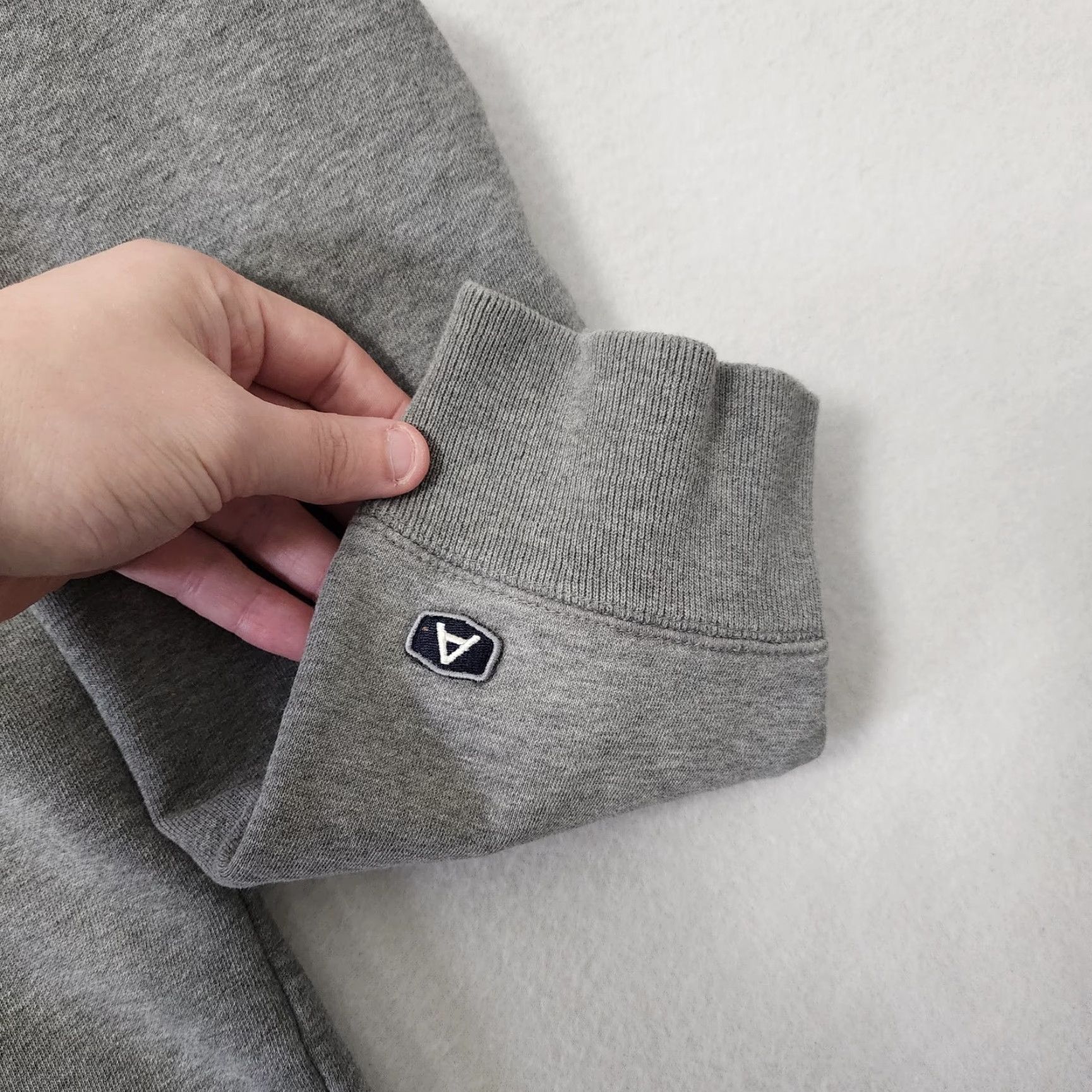 Abercrombie & Fitch VINTAGE Abercrombie & Fitch Hoodie Mens M Gray Gym Issue Skater Surf Grunge Pullover Size US M / EU 48-50 / 2 - 4 Thumbnail