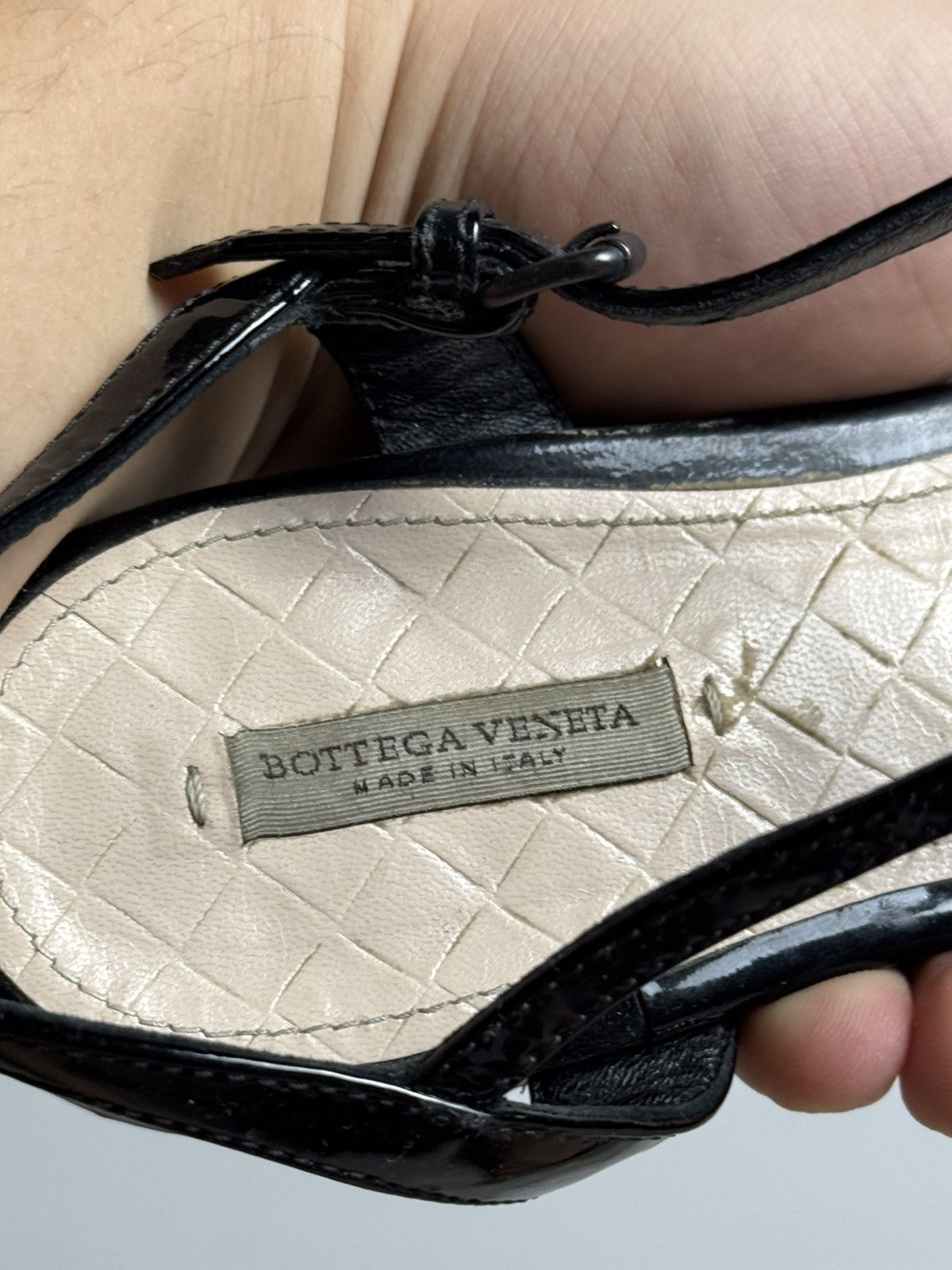 Bottega Veneta Bottega Veneta Luxury Leather Sandals Old Money Size US 7.5 / IT 37.5 - 7 Thumbnail