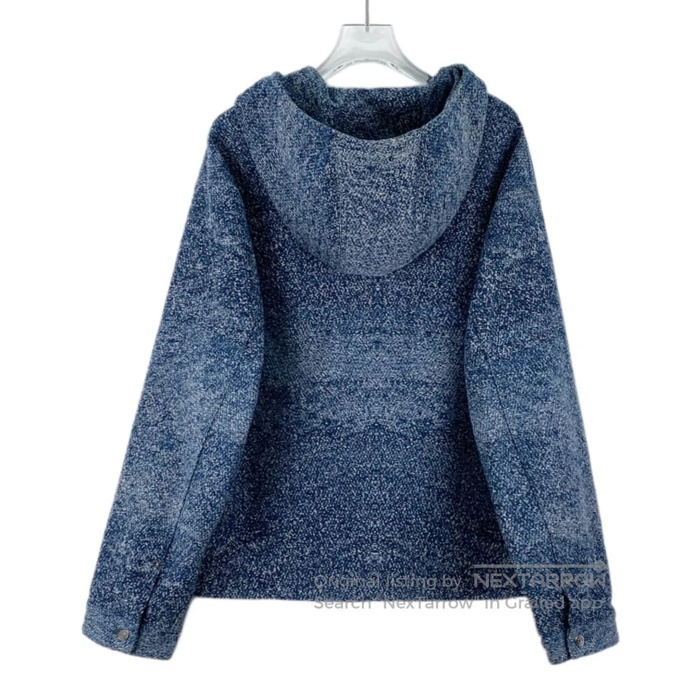 Dior Dior Blue logo lettered hooded zip-up jacket| Size US S / EU 44-46 / 1 - 2 Thumbnail