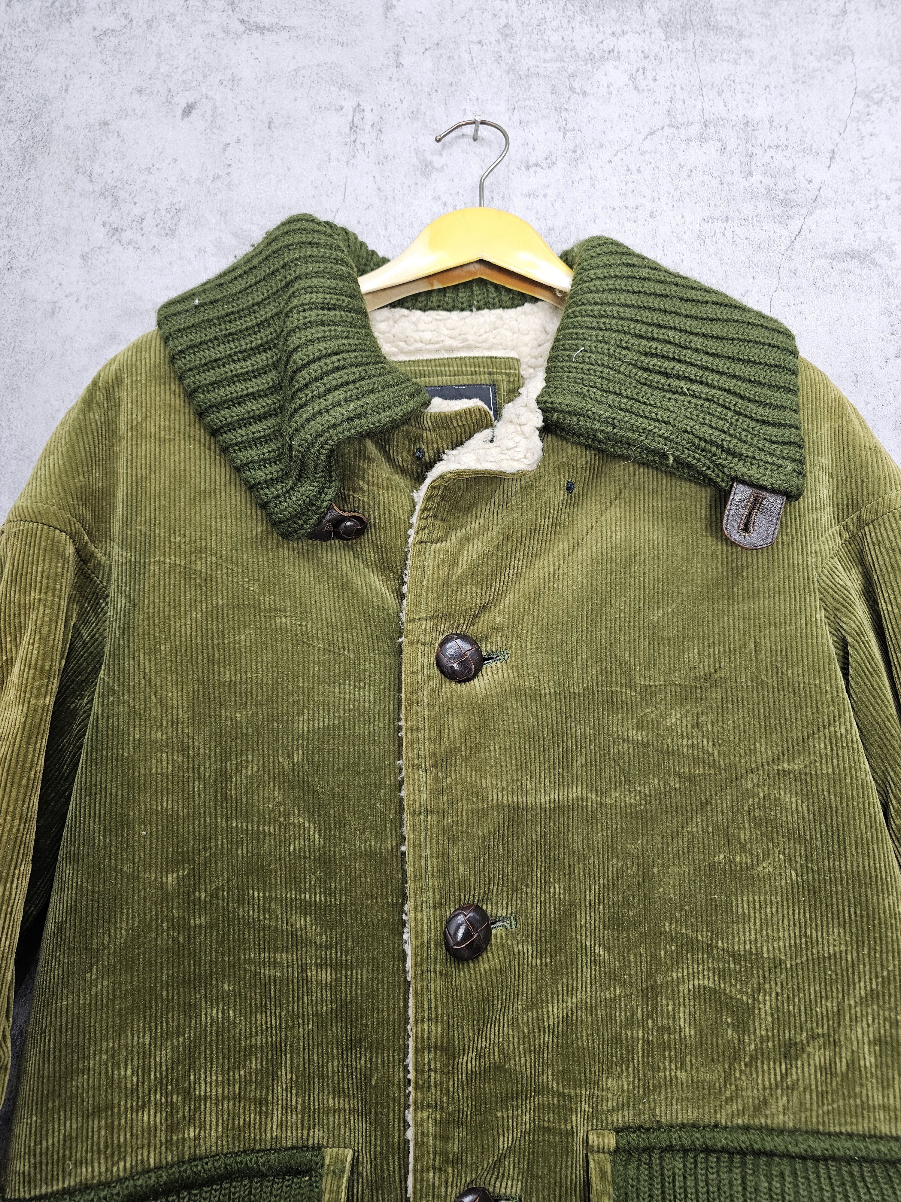 Other Vintage VAN JAC. Corduroy Sherpa Wool Coat Jacket J0073 Size US M / EU 48-50 / 2 - 9 Thumbnail