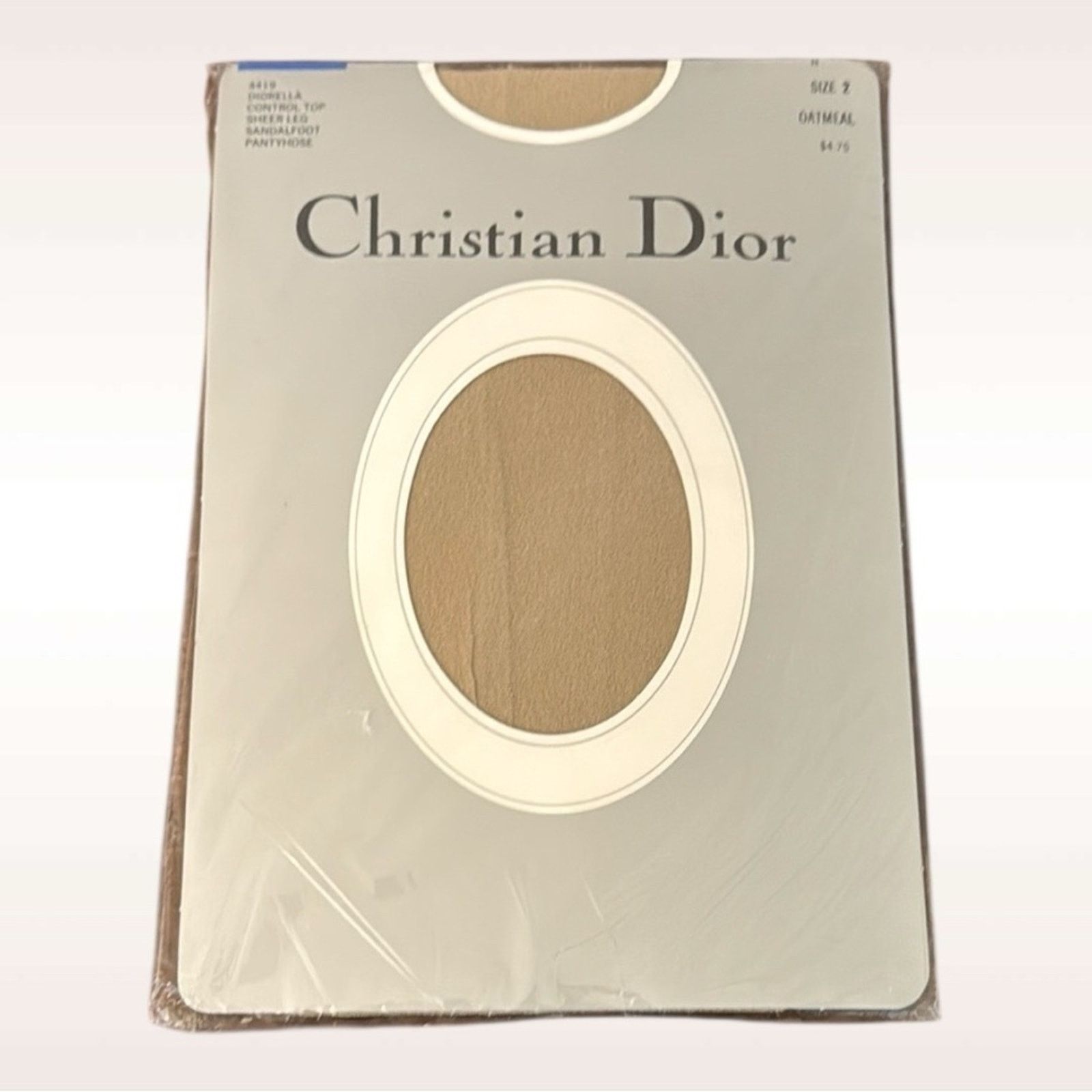 Dior Vintage 1980s Christian Dior Nylon Pantyhose Size 2 New Size ONE SIZE - 1 Thumbnail