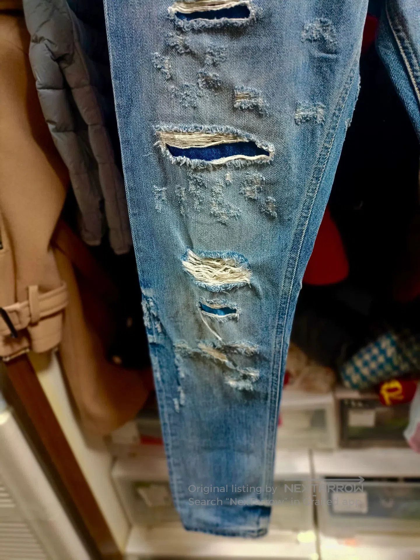 Dolce & Gabbana Dolce & Gabbana Crown Bee Embroidery Jeans 44. Size US 28 / EU 44 - 5 Thumbnail