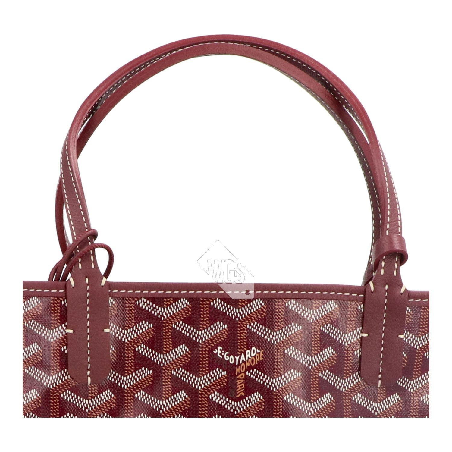 Goyard Goyard Saint Louis Tote PM Bordeaux Burgundy Size ONE SIZE - 6 Thumbnail