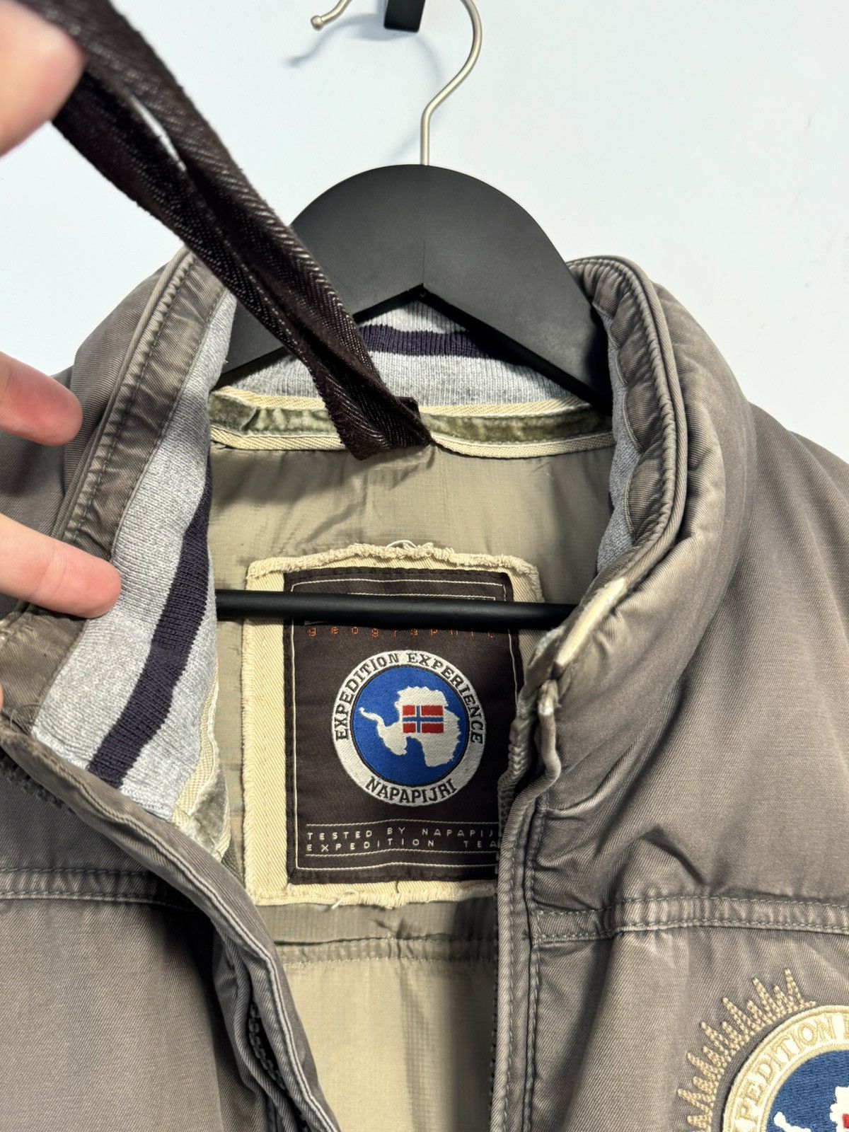 Napapijri Napapijri Vest Vintage 90’s Style hype Beige Size US L / EU 52-54 / 3 - 15 Thumbnail