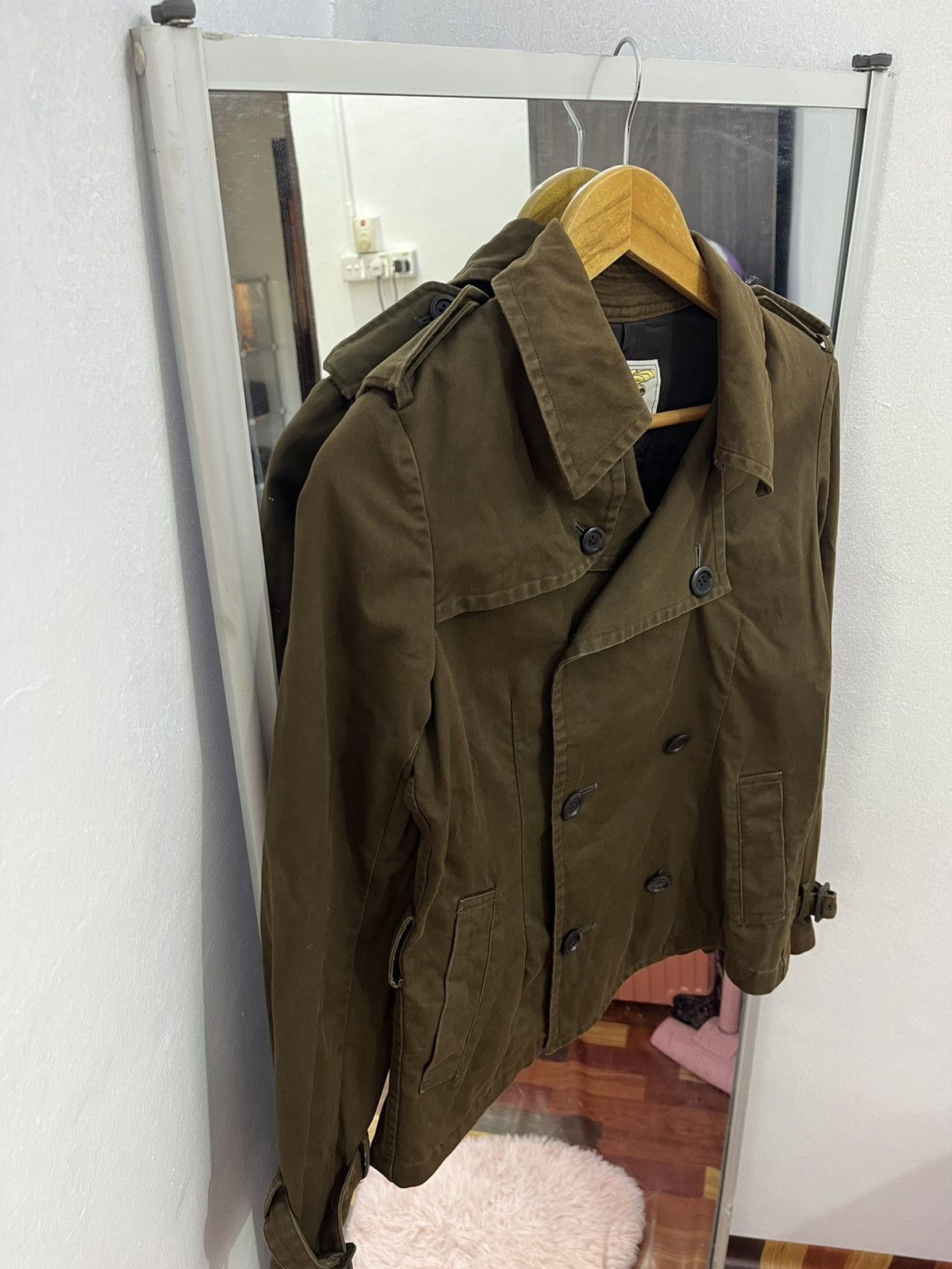 gomme Gomme Japan 05AW Cropped Trench Yohji Style Size S / US 4 / IT 40 - 3 Thumbnail