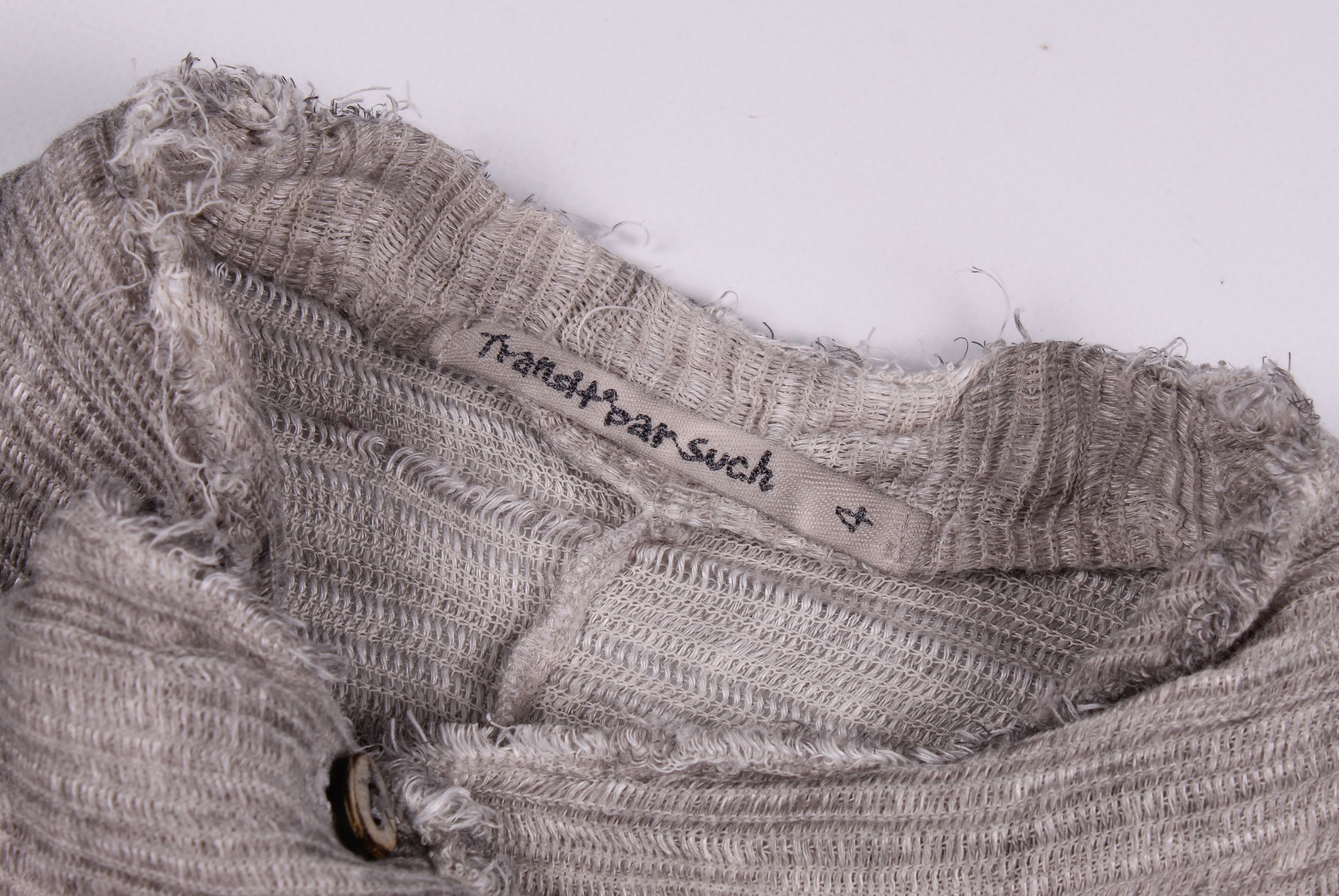 Transit Transit Par-Such Distressed Avant Garde Dyed Blazer Size L / US 10 / IT 46 - 3 Thumbnail