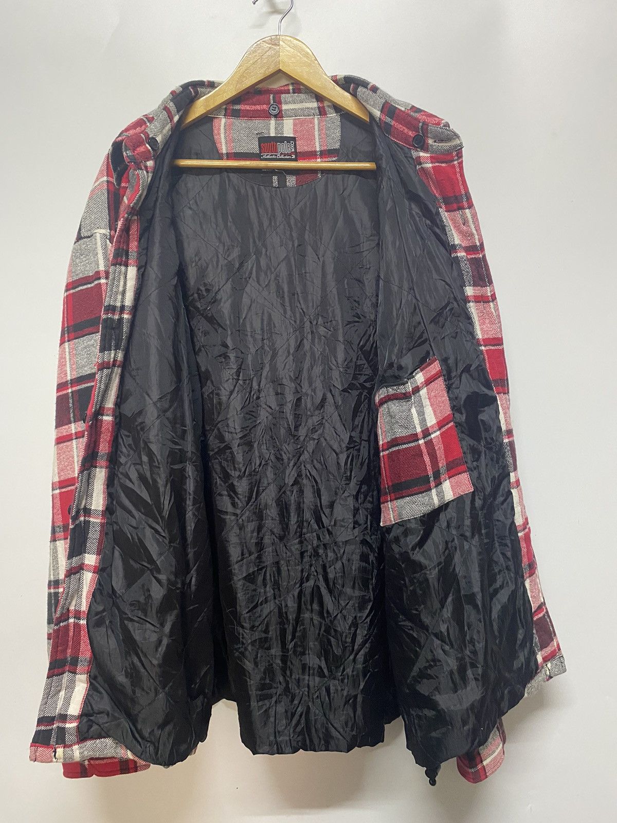 Japanese Brand × Southpole Vintage Southpole Shirt Plaid Lining Button Up Size US XL / EU 56 / 4 - 3 Thumbnail
