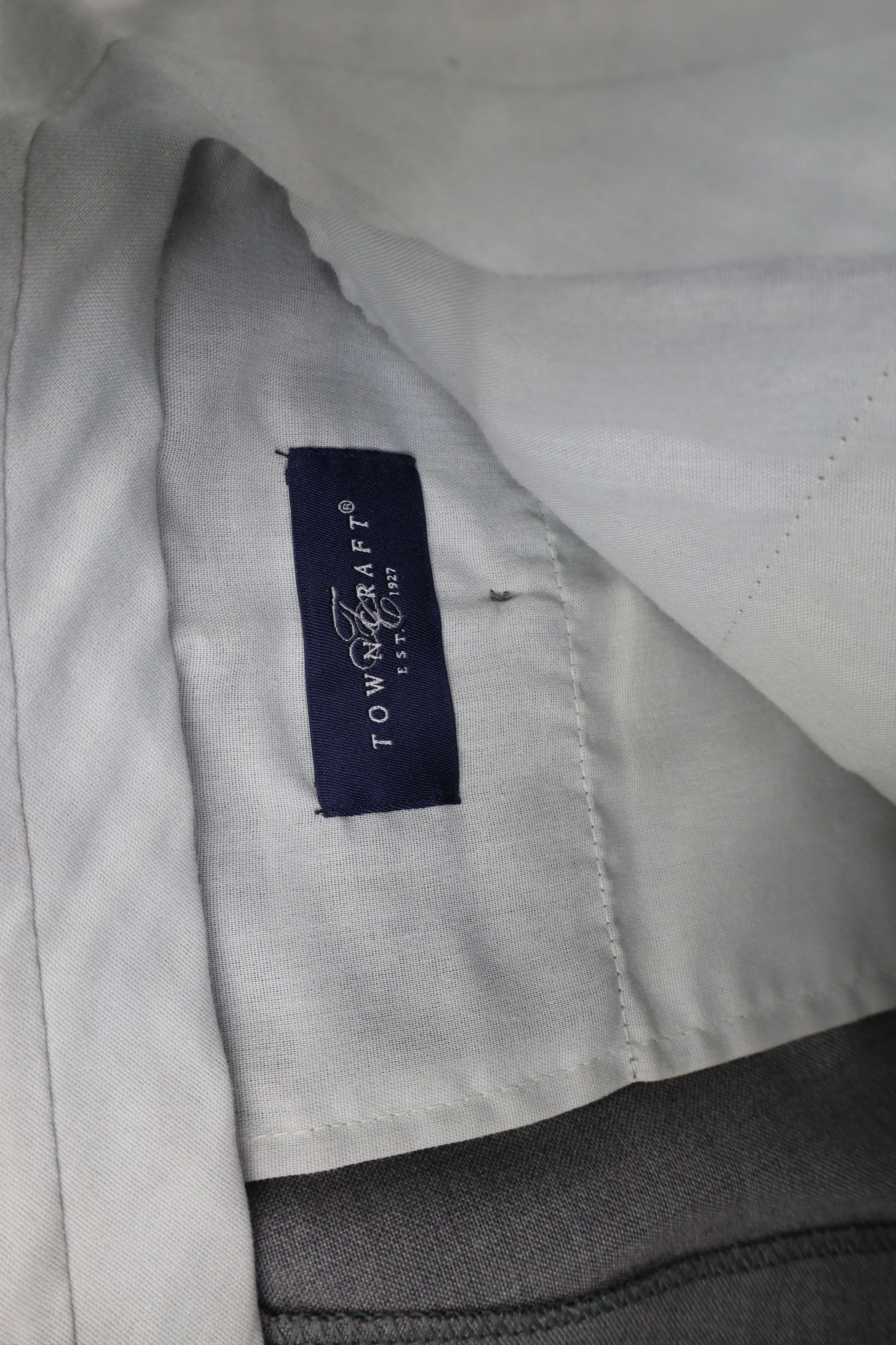 Vintage Vintage 90s Streetwear Wool Blend Wide Leg Chino Pants Gray Size US 36 / EU 52 - 9 Thumbnail