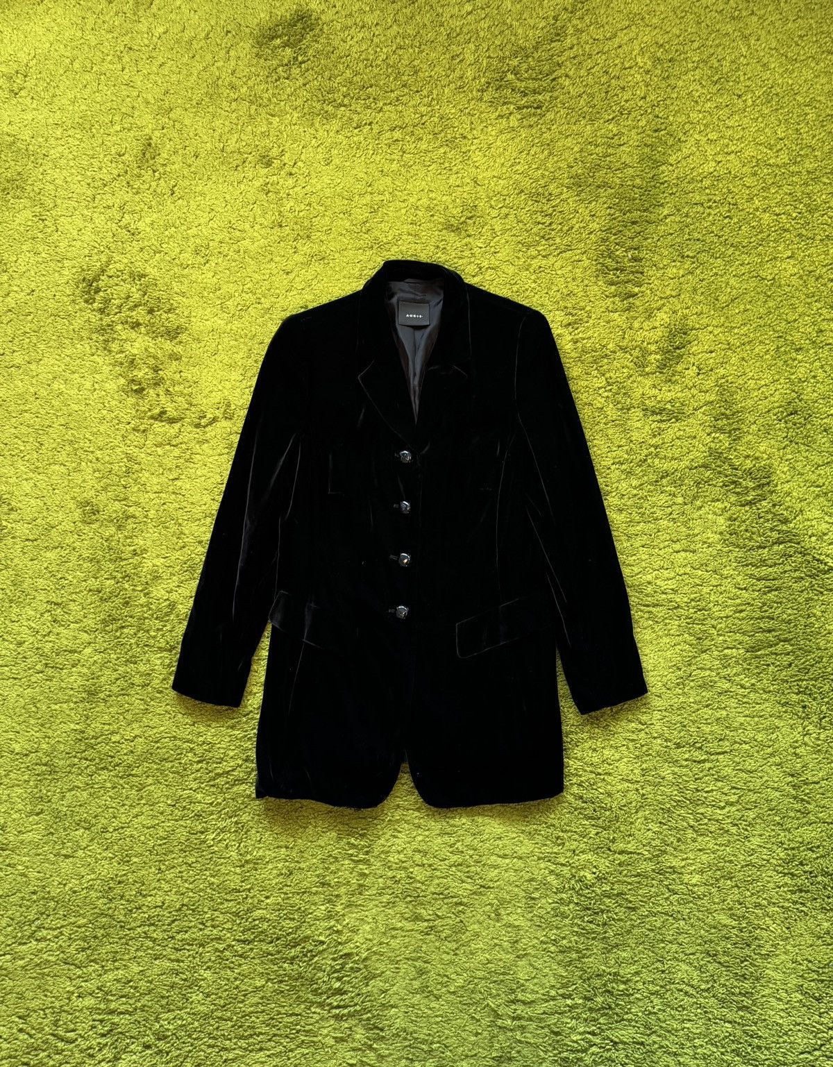 Akris Akris luxury velour velvet blazer coat Size XL / US 12-14 / IT 48-50 - 1 Thumbnail