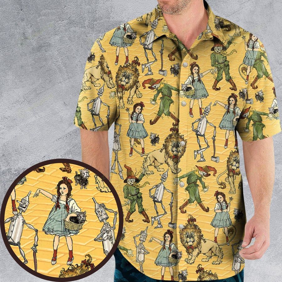 Other Magic Of Oz Characters Pattern Hawaiian Shirt Size US L / EU 52-54 / 3 - 1 Thumbnail