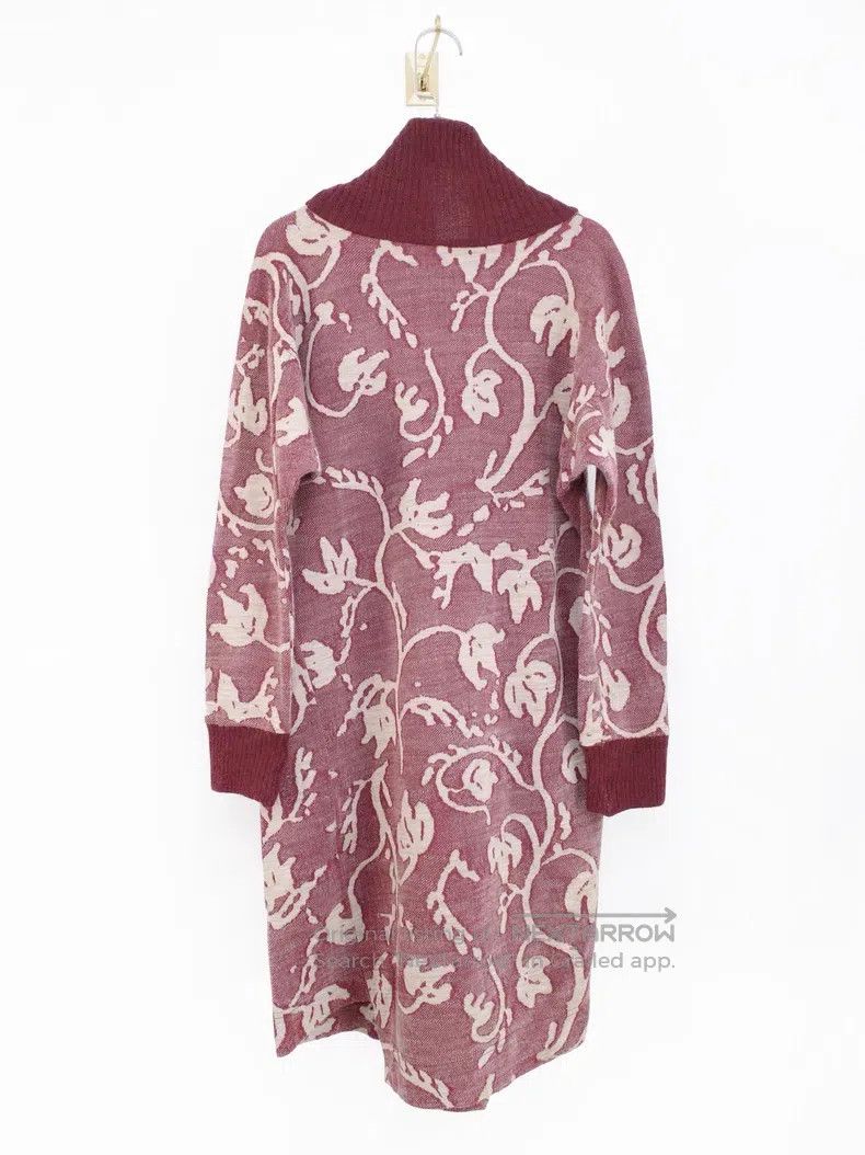 Vivienne Westwood Vivienne Westwood Twining floral jacquard wool knitted dre Size M / US 6-8 / IT 42-44 - 2 Thumbnail