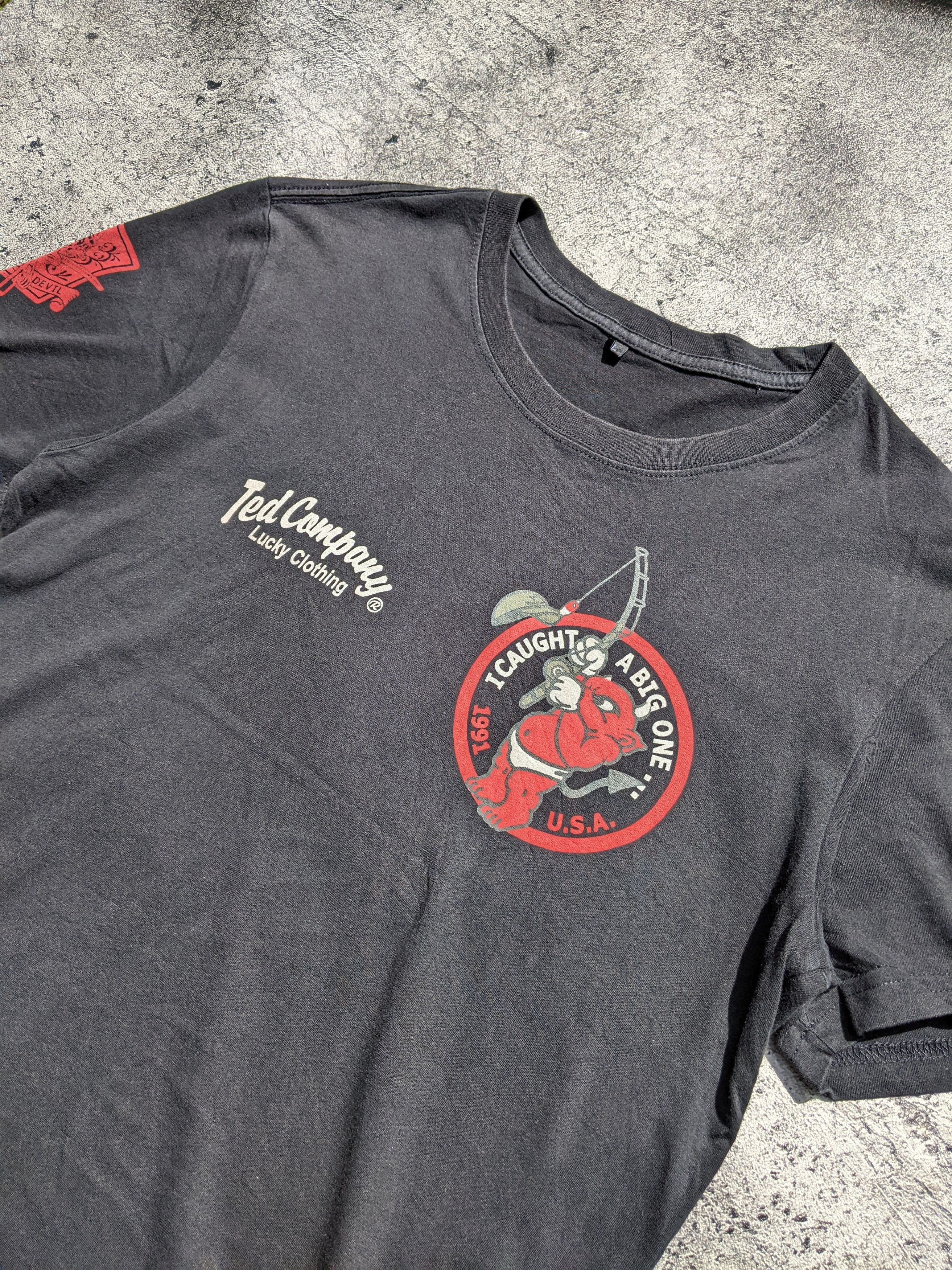 Tedman × Vintage Tedcompany Lucky Clothing Cargo T shirt Size US M / EU 48-50 / 2 - 11 Thumbnail