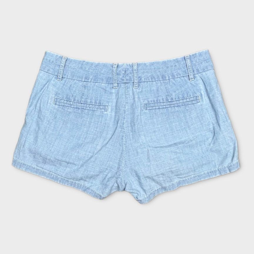 J.Crew J. Crew Factory | 3" chambray short | Size 4 Light Blue Size 27" / US 4 / IT 40 - 5 Thumbnail