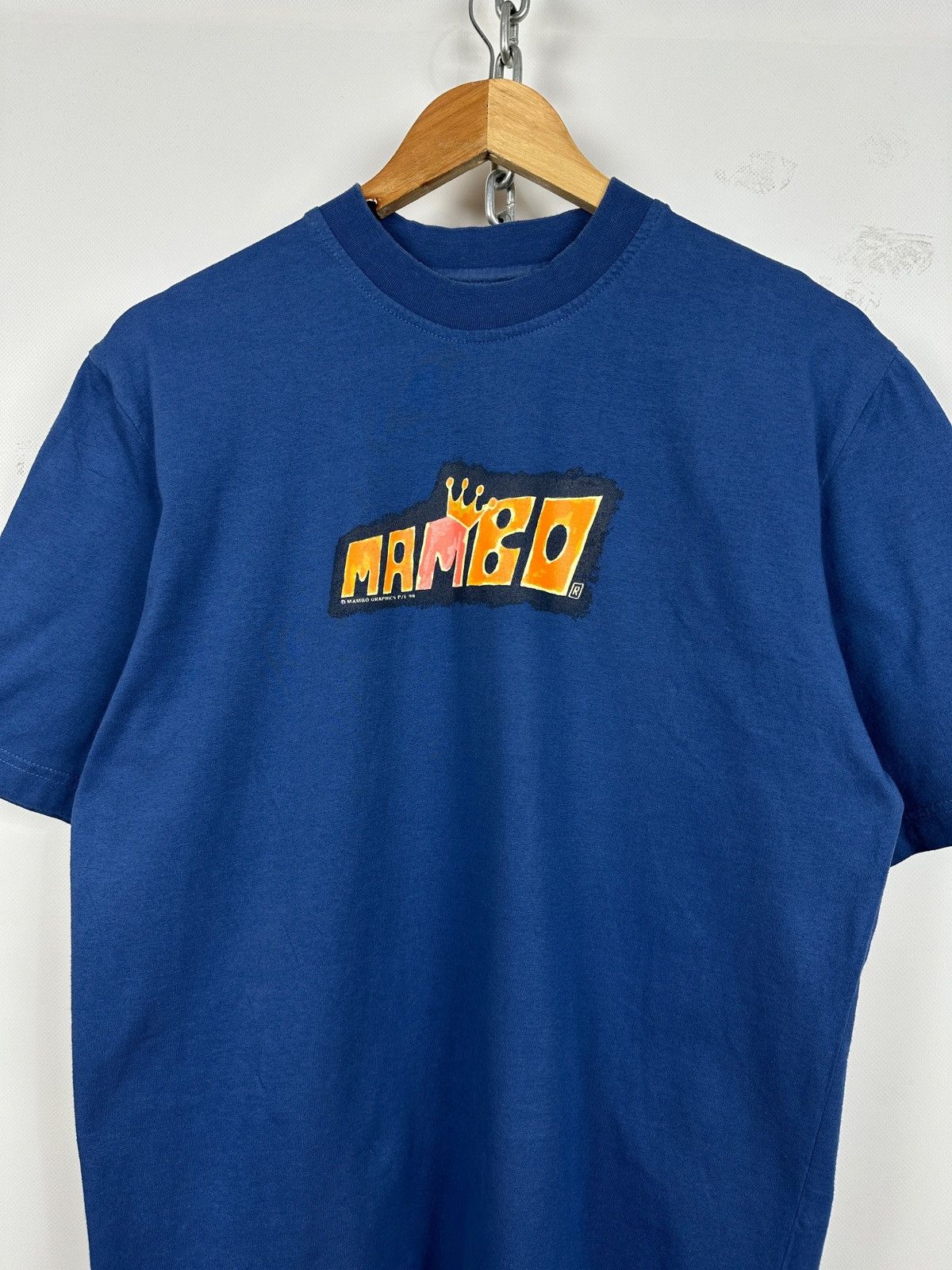 Mambo 1998 Vintage Mambo Graphic King of T-Shirt Crown Surf Skate Size US S / EU 44-46 / 1 - 10 Thumbnail
