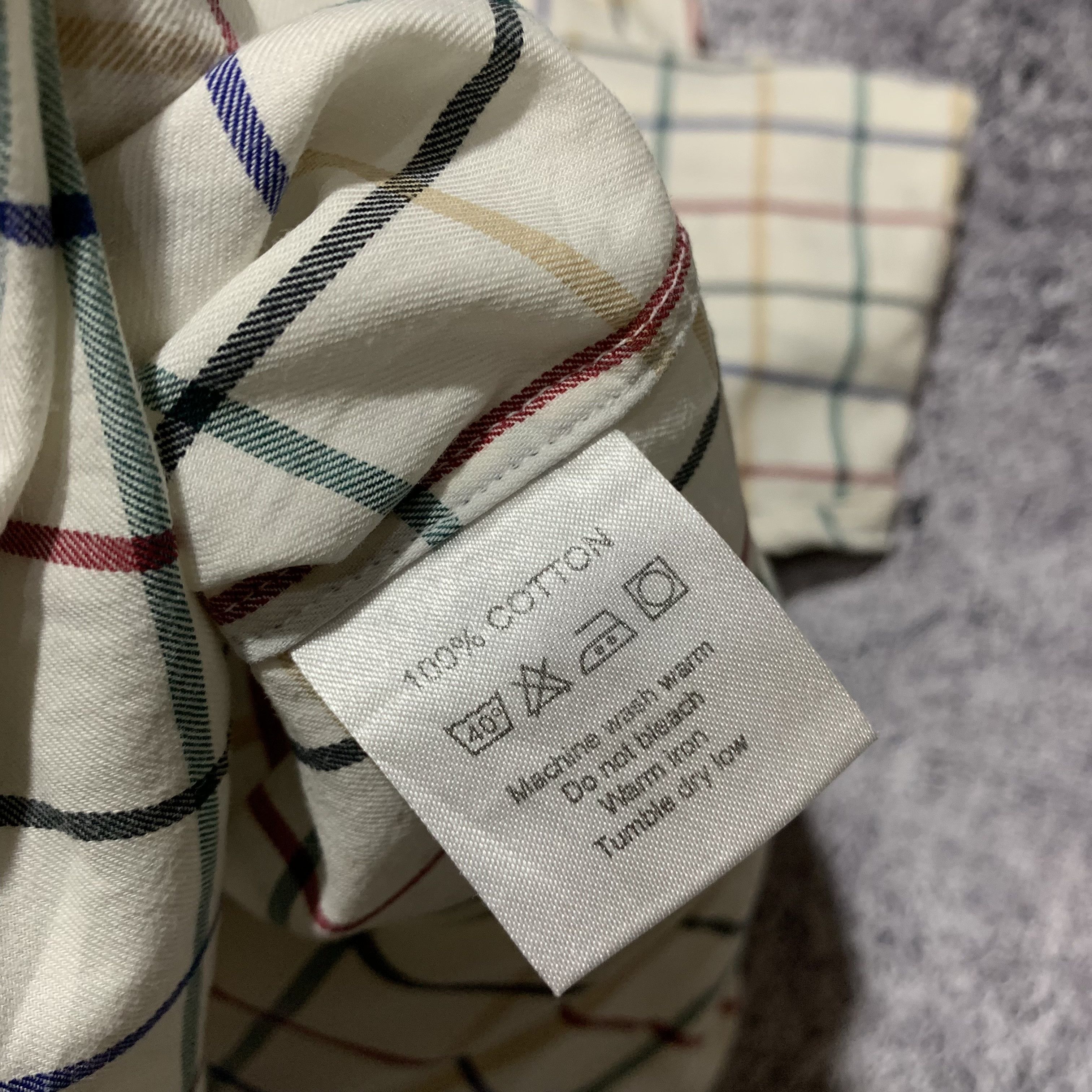 Burberry 2000s Burberry Plaid Pocket Button Shirt Size US M / EU 48-50 / 2 - 9 Thumbnail