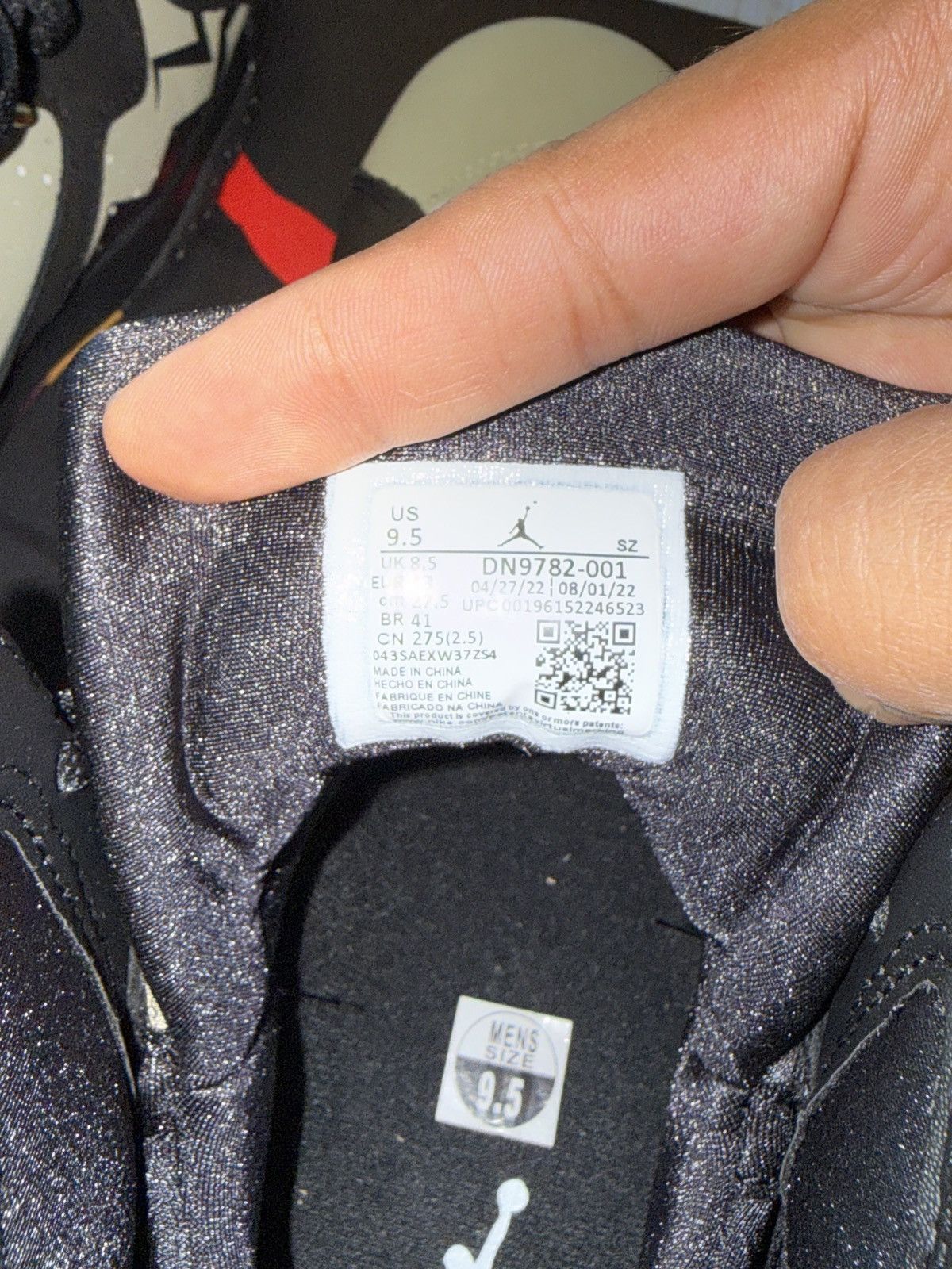 Jordan Brand Air Jordan 7 Retro ‘ Black Olive ‘ Size US 9.5 / EU 42-43 - 6 Thumbnail