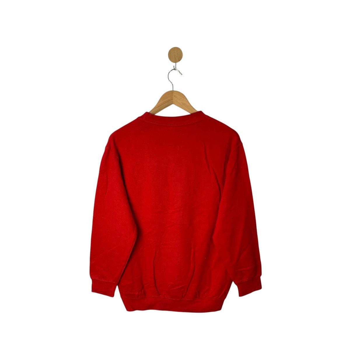 Ellesse Ellesse Sweatshirt Red Spellout Medium Size Pullover Size US M / EU 48-50 / 2 - 2 Thumbnail