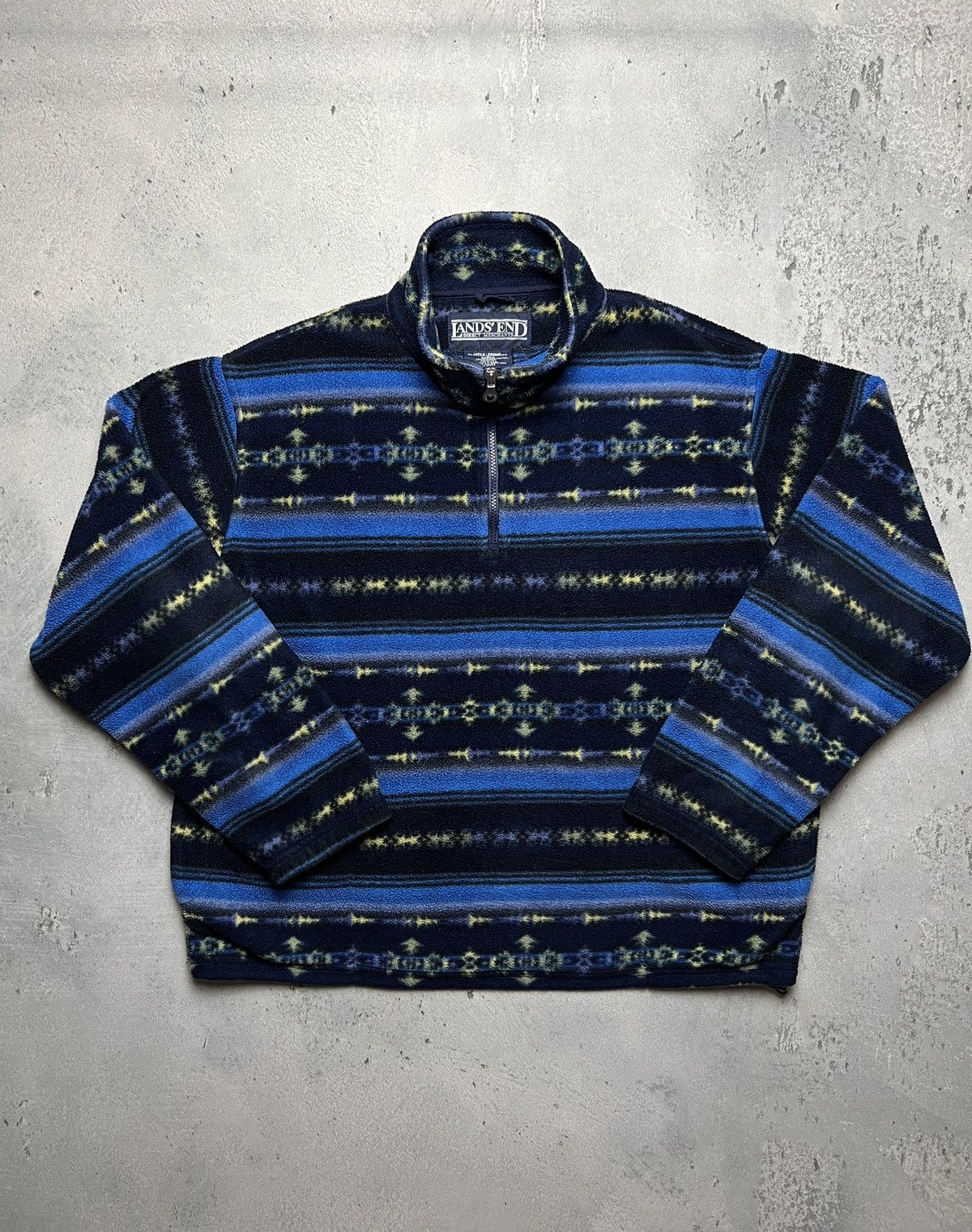 Lands' End Lands End VTG Polartec Teddy Fleece Patagonia Style Jacket Size US L / EU 52-54 / 3 - 5 Thumbnail