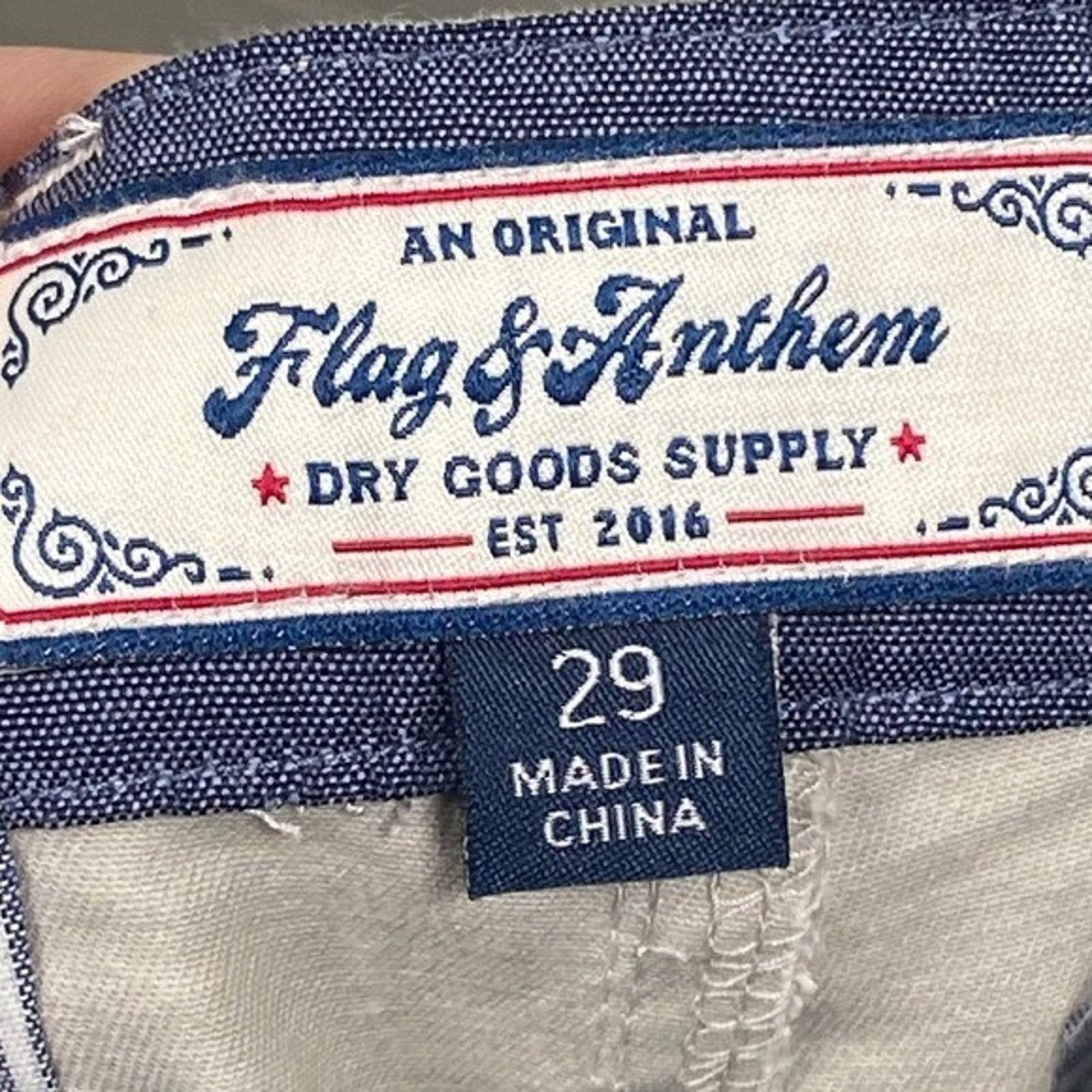 Flag & Anthem Flag & Anthem Khaki Chino Core Shorts Premium Size 29 31x10 Size US 29 - 2 Thumbnail
