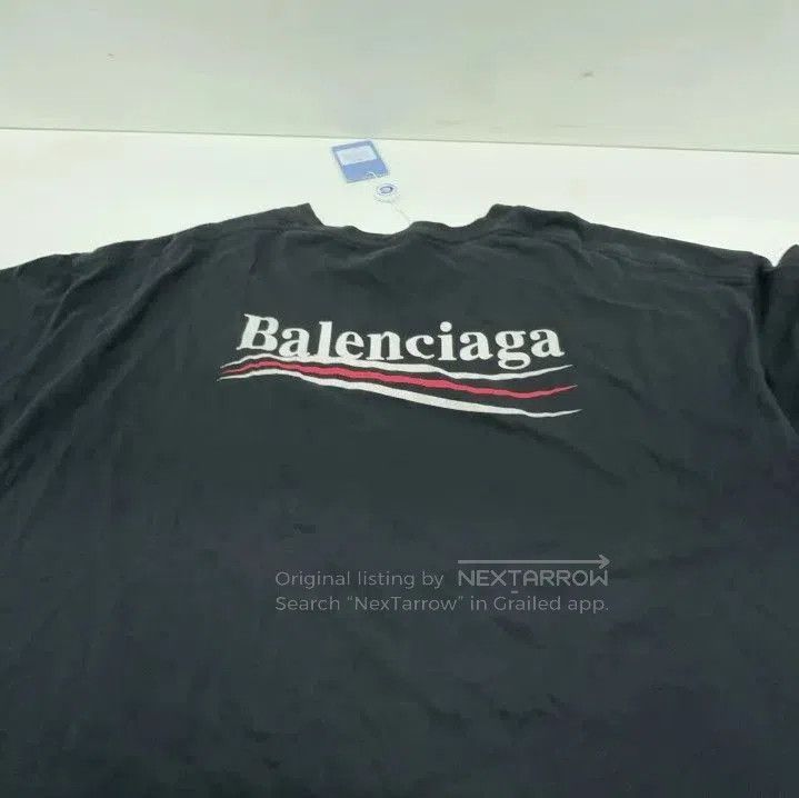 Balenciaga Balenciaga Black Short Sleeve T. Size US L / EU 52-54 / 3 - 9 Thumbnail