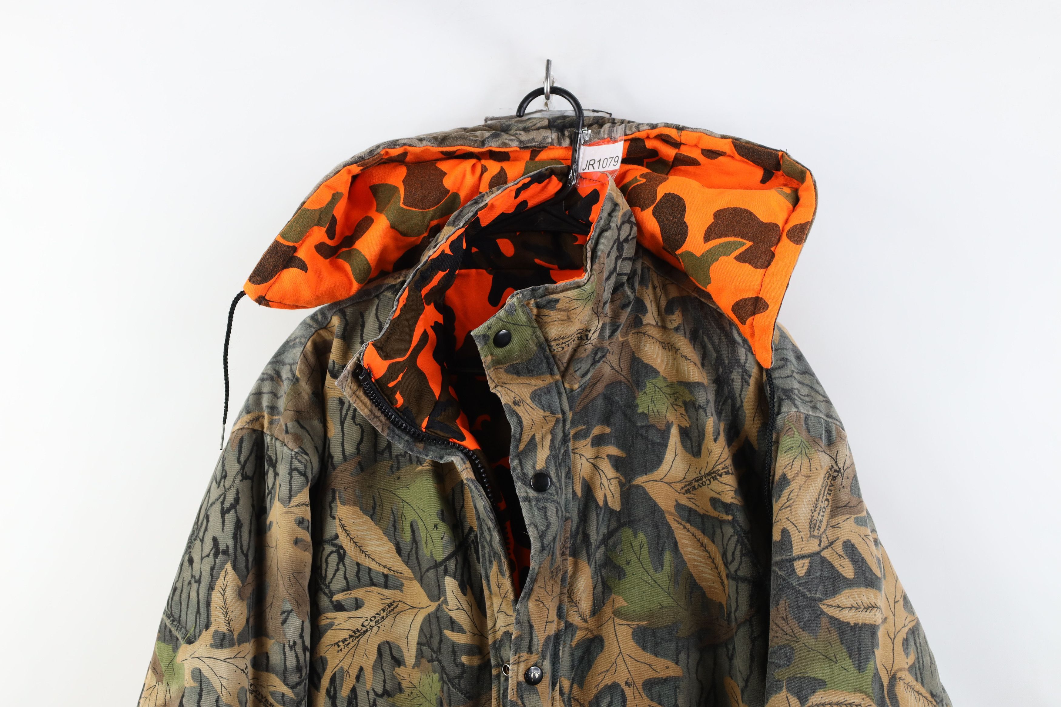 Vintage Vintage 90s Streetwear Reversible Camouflage Parka Jacket Size US L / EU 52-54 / 3 - 2 Thumbnail
