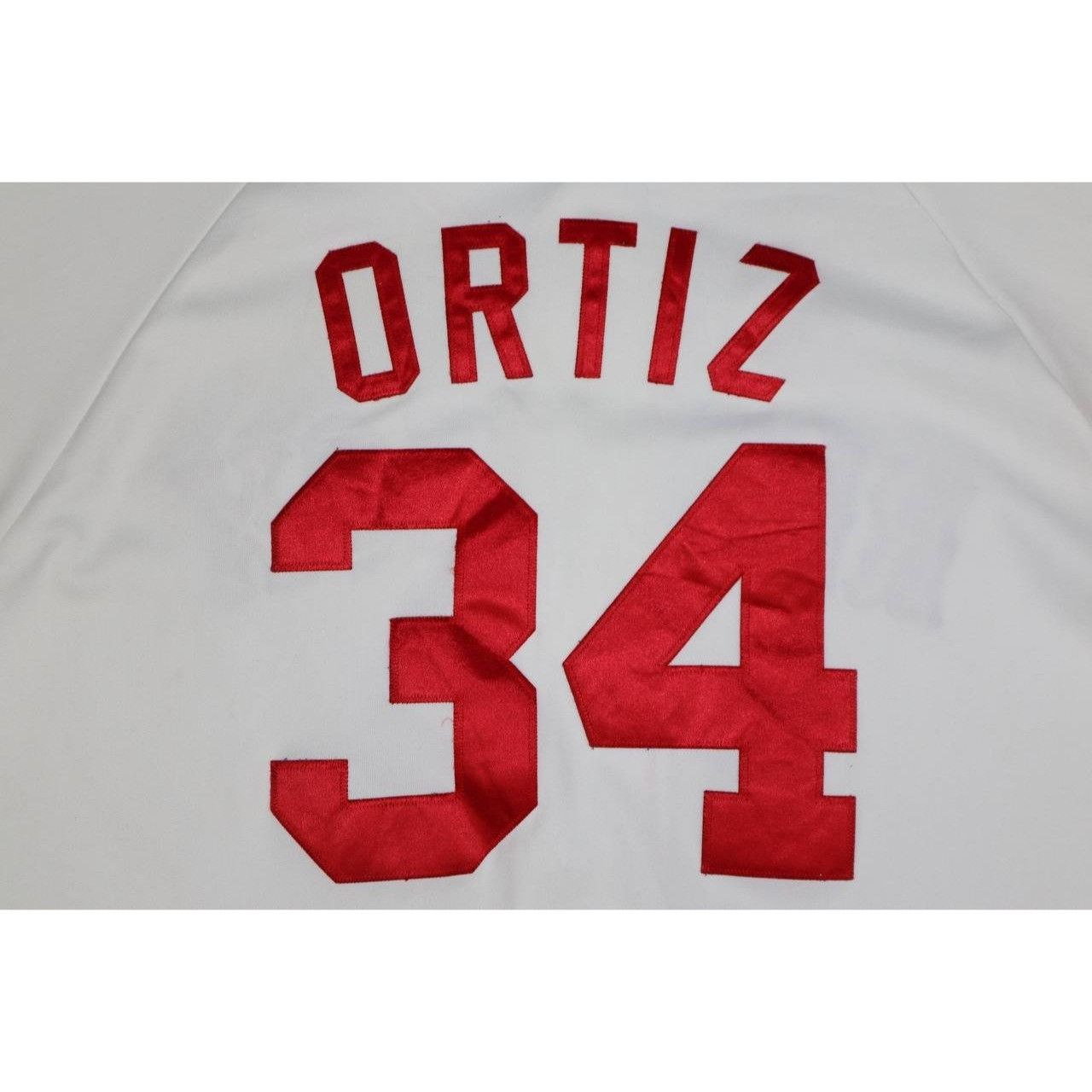 Majestic Vintage Majestic Boston Red Sox #34 Ortiz MLB Baseball Size US XXL / EU 58 / 5 - 5 Thumbnail