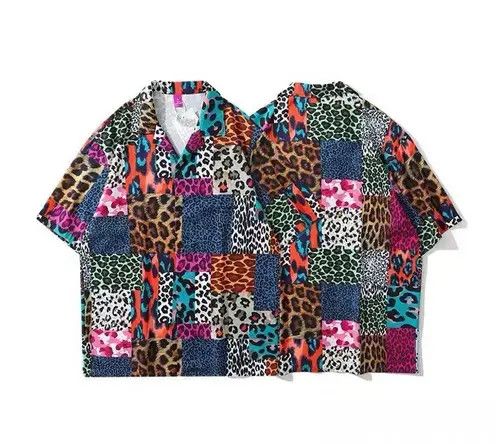 Japanese Brand New Collection Leopard Print Casual Shirt Multicolor Size US M / EU 48-50 / 2 - 3 Thumbnail