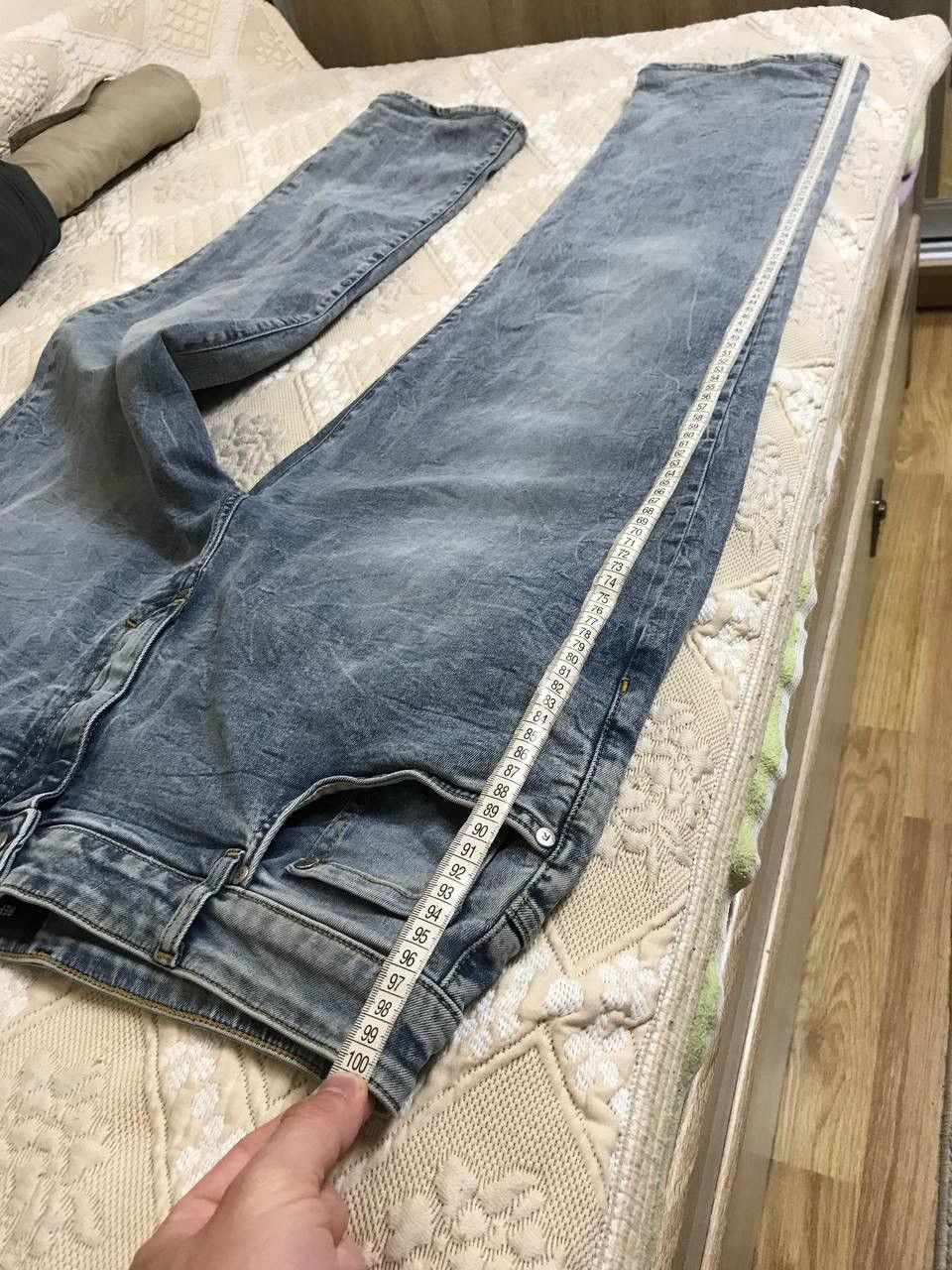 Represent Clo. 🔥 Represent Baggy Denim Pants Blue Jeans Trousers Size US 36 / EU 52 - 7 Thumbnail