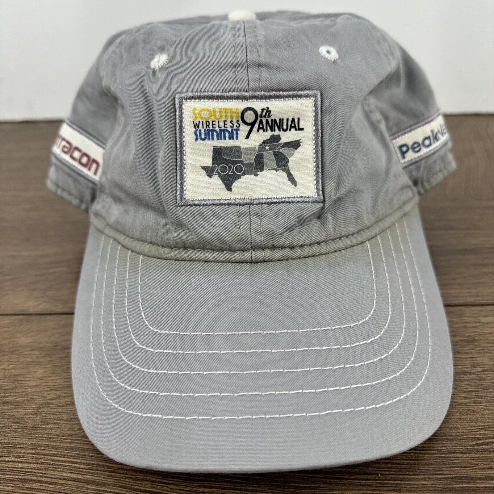 Other South Wireless Summit Hat 9th Annual Gray Hat Adjustable Adu Size ONE SIZE - 4 Thumbnail