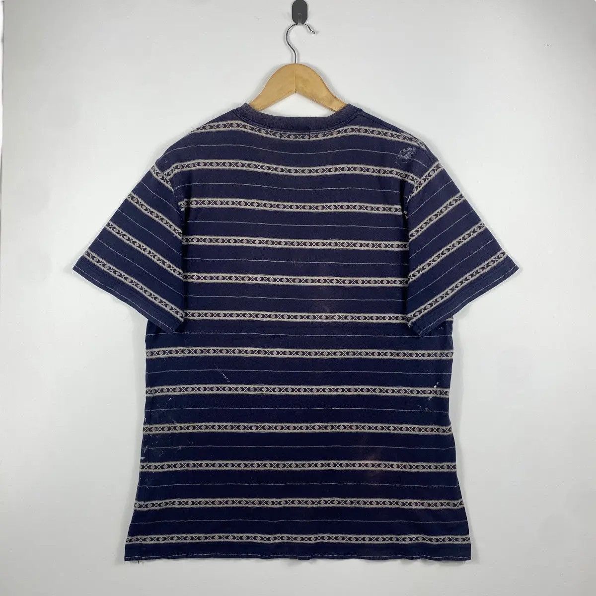Vintage Vintage PIKO Hawaiian Longboard Wear Striped Embroidery Logo Size US L / EU 52-54 / 3 - 5 Thumbnail