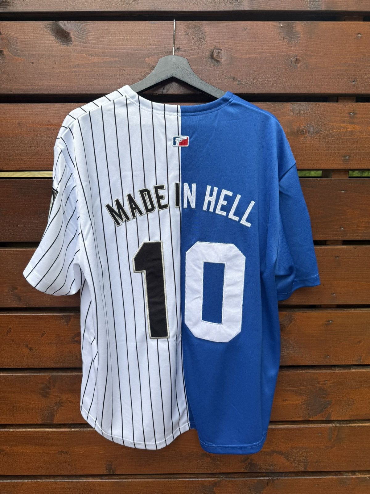 Fuck The Population RIVALS BASEBALL JERSEY (ROYAL) Size L Size US L / EU 52-54 / 3 - 2 Thumbnail