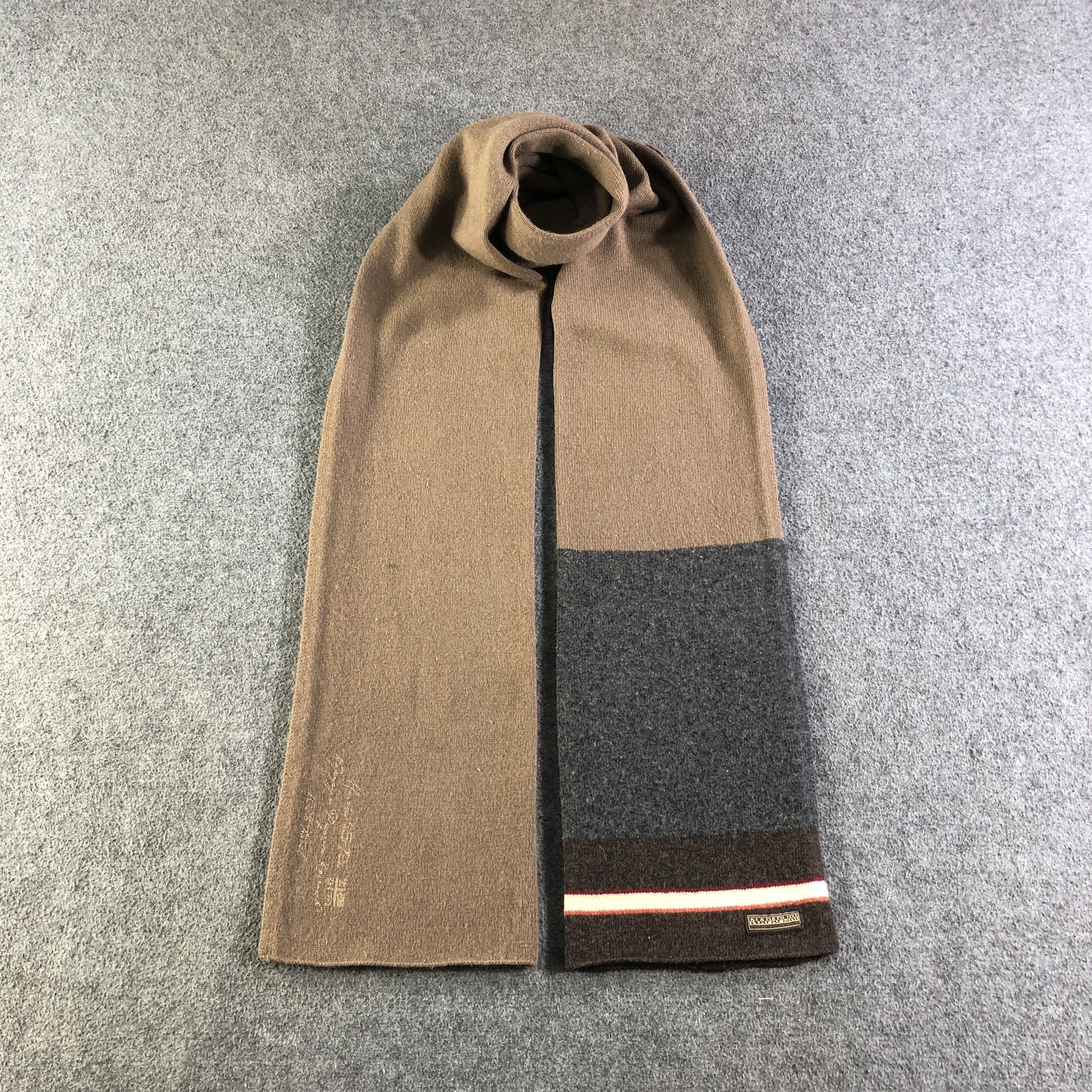 Napapijri Napapijri Wool Scarf Muffler Neckwear V2624 Size ONE SIZE - 1 Thumbnail