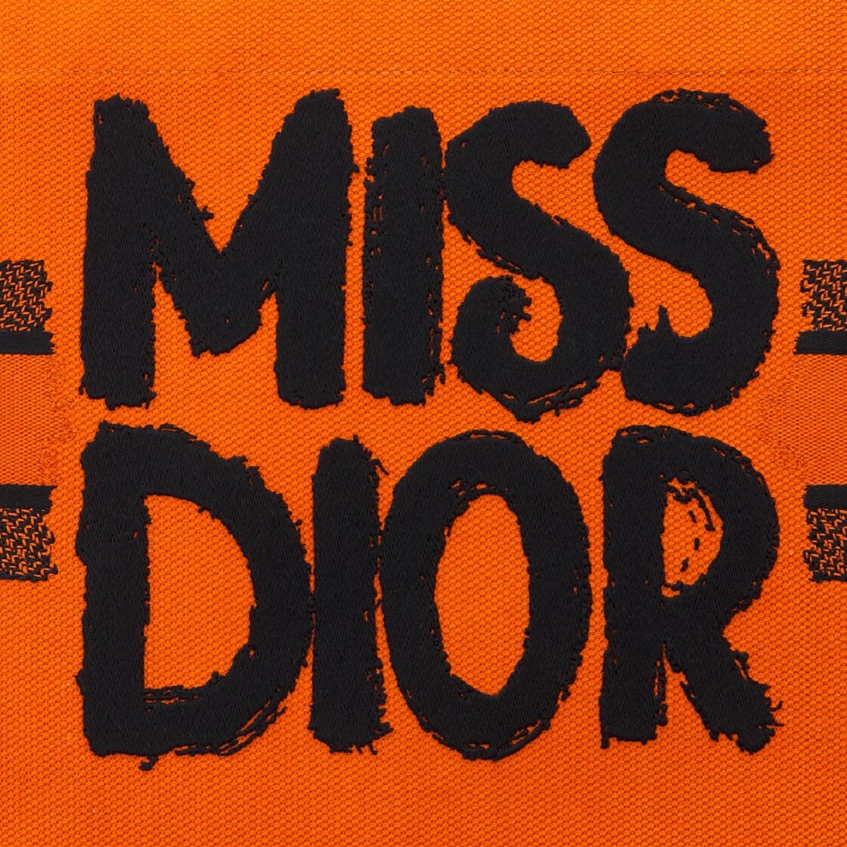Dior o1bcso1str0226 Size:OS/Book Tote Fab/Embroi in Orange/Black Size ONE SIZE - 5 Thumbnail