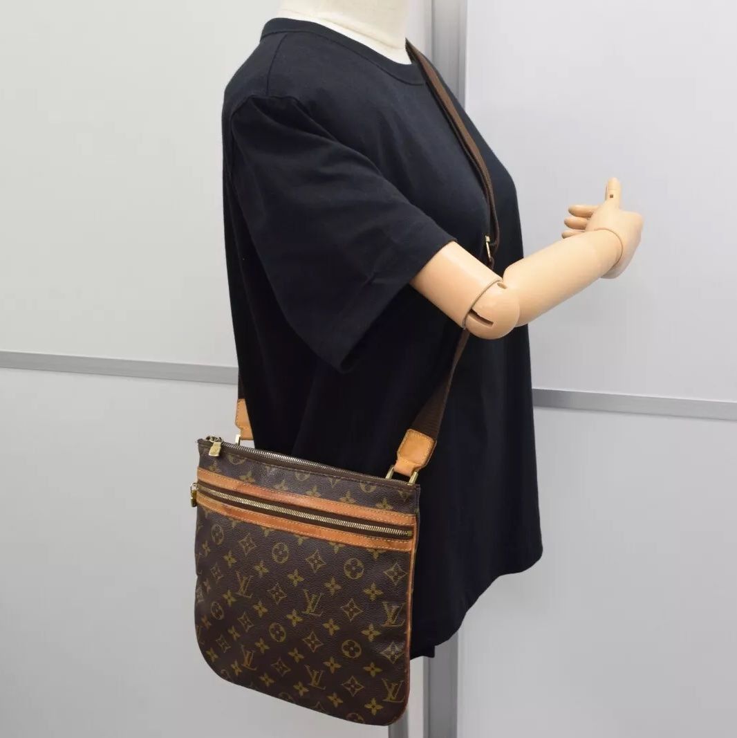 Louis Vuitton Louis Vuitton Pochette Bosphore CrossbodyBag Monogram M40044 Size ONE SIZE - 1 Thumbnail