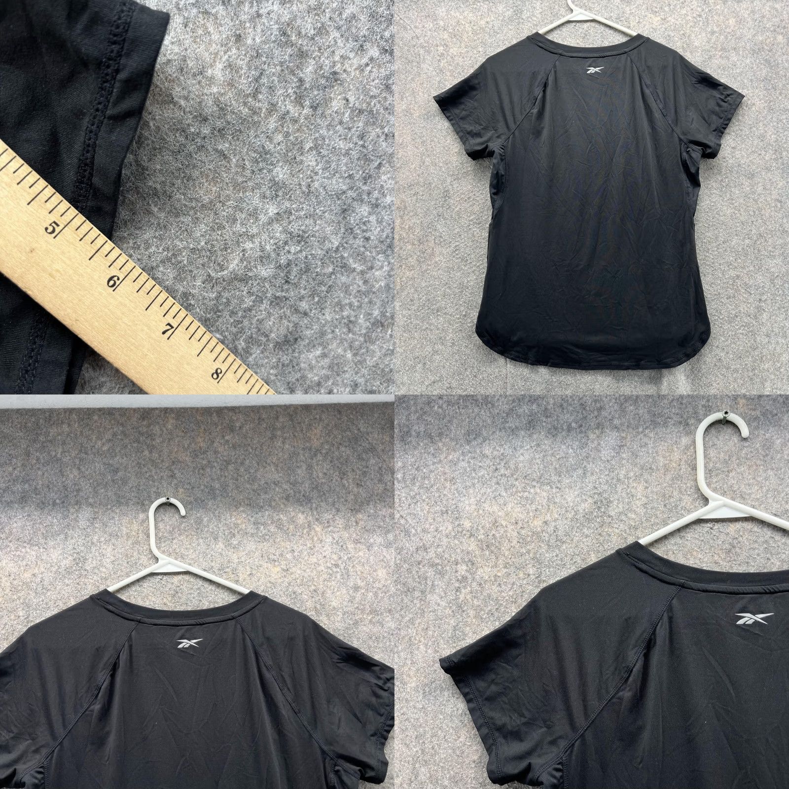 Reebok Reebok Shirt Women Large Black Athletic Training Crewneck Short Sleeve T-Shirt Best for Casual Sports Activewear Size L / US 10 / IT 46 - 8 Thumbnail