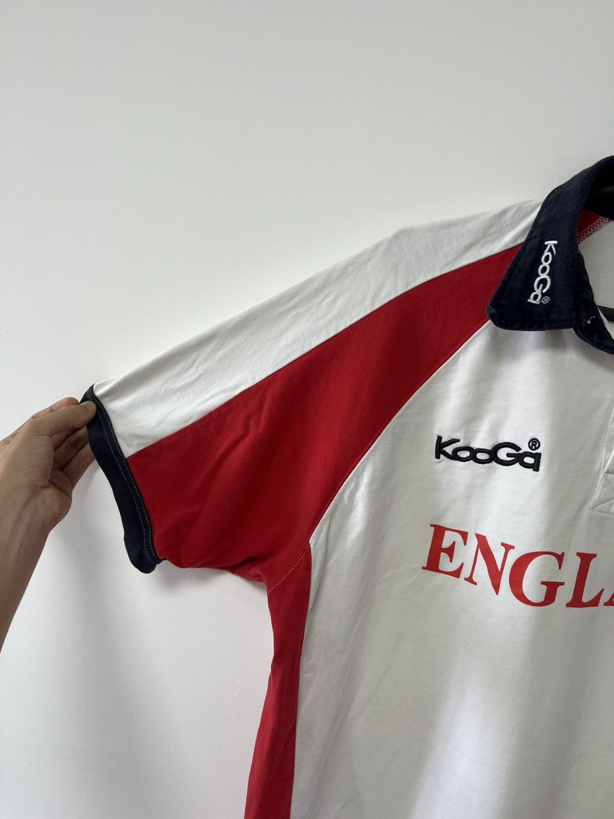 Vintage England Rugby Union Jersey Kooga Short Sleeve T shirt sz XXL Size US XXL / EU 58 / 5 - 8 Thumbnail