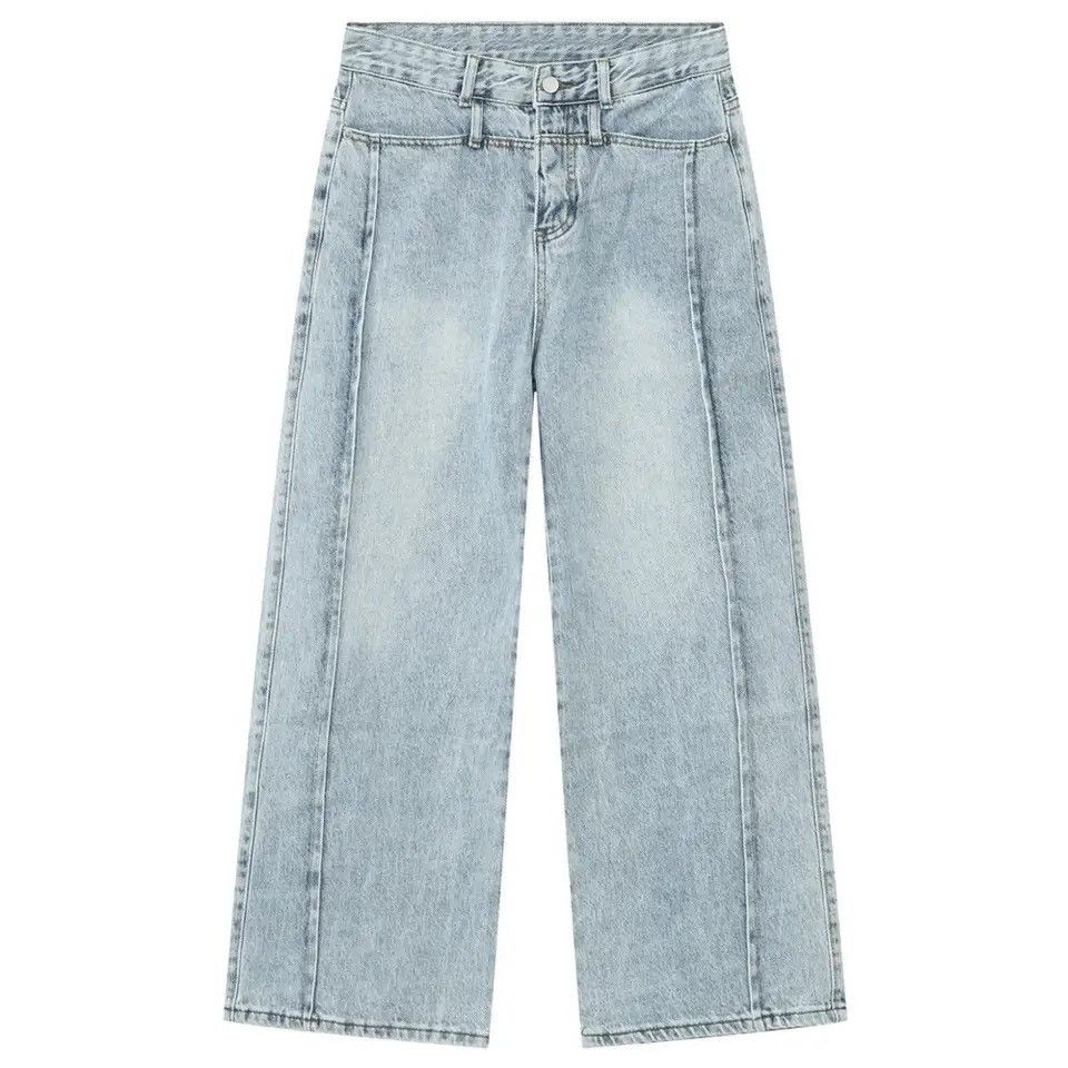 Japanese Brand × Vintage Streetwear Wide Leg Baggy Vintage Washed Jeans pants y2k Size US 34 / EU 50 - 7 Thumbnail