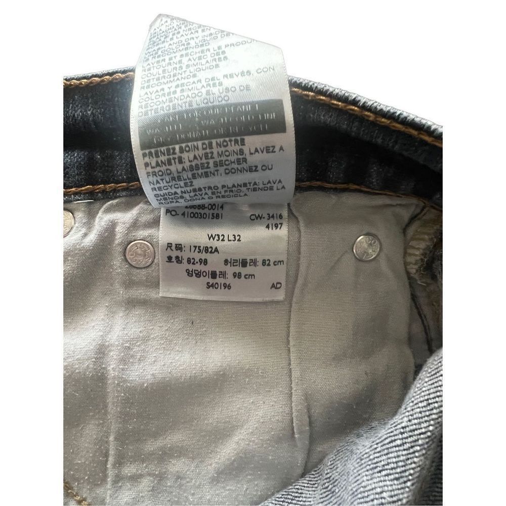 Levi's Levi Strauss & Co slim straight jeans size 32x32 Size US 32 / EU 48 - 9 Thumbnail