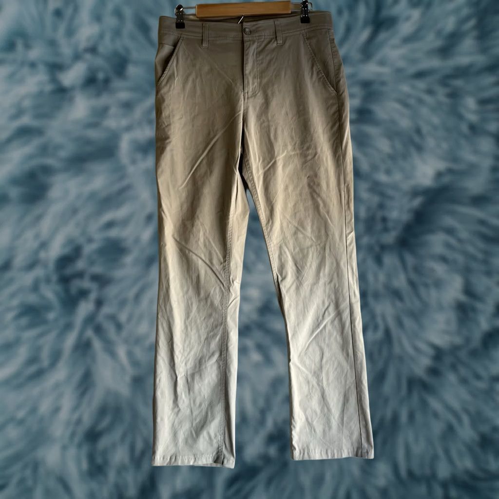 Weatherproof VINTAGE Weatherproof Pants Mens 32x34 Tan Regular Fit Nylon Spandex Chino All Season See Pics Mens Size US 32 / EU 48 - 1 Thumbnail